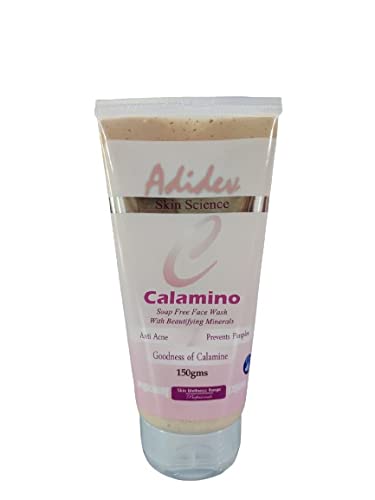 Calamino Anti Acne Brightening Face Wash 150gm - Gentle Cleanser for Acne-Prone Skin, Dark Spot Treatment & Oil Control - Perfect for Daily Skincare Routine & Blemish-Prone Complexions