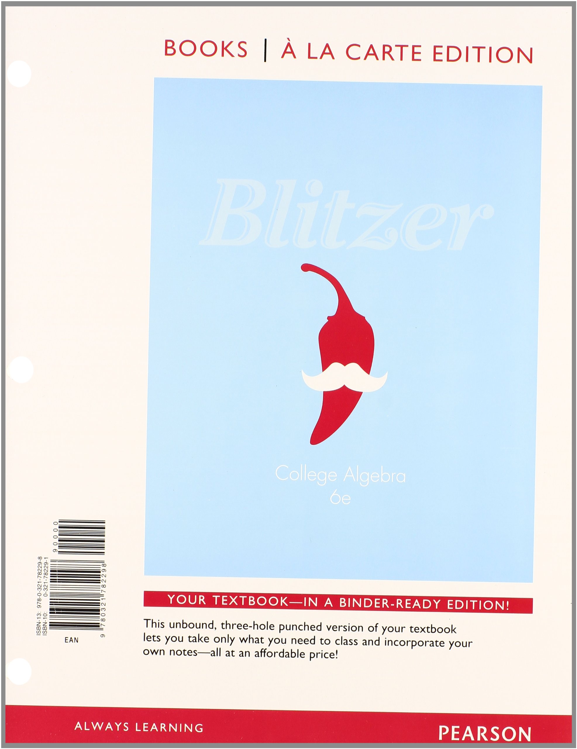 College Algebra, Books a la Carte Edition with MyLab Math Access Card (6th Edition) - Textbook for University Students & Self-Learners | Algebra Study Guide & Online Learning Resource