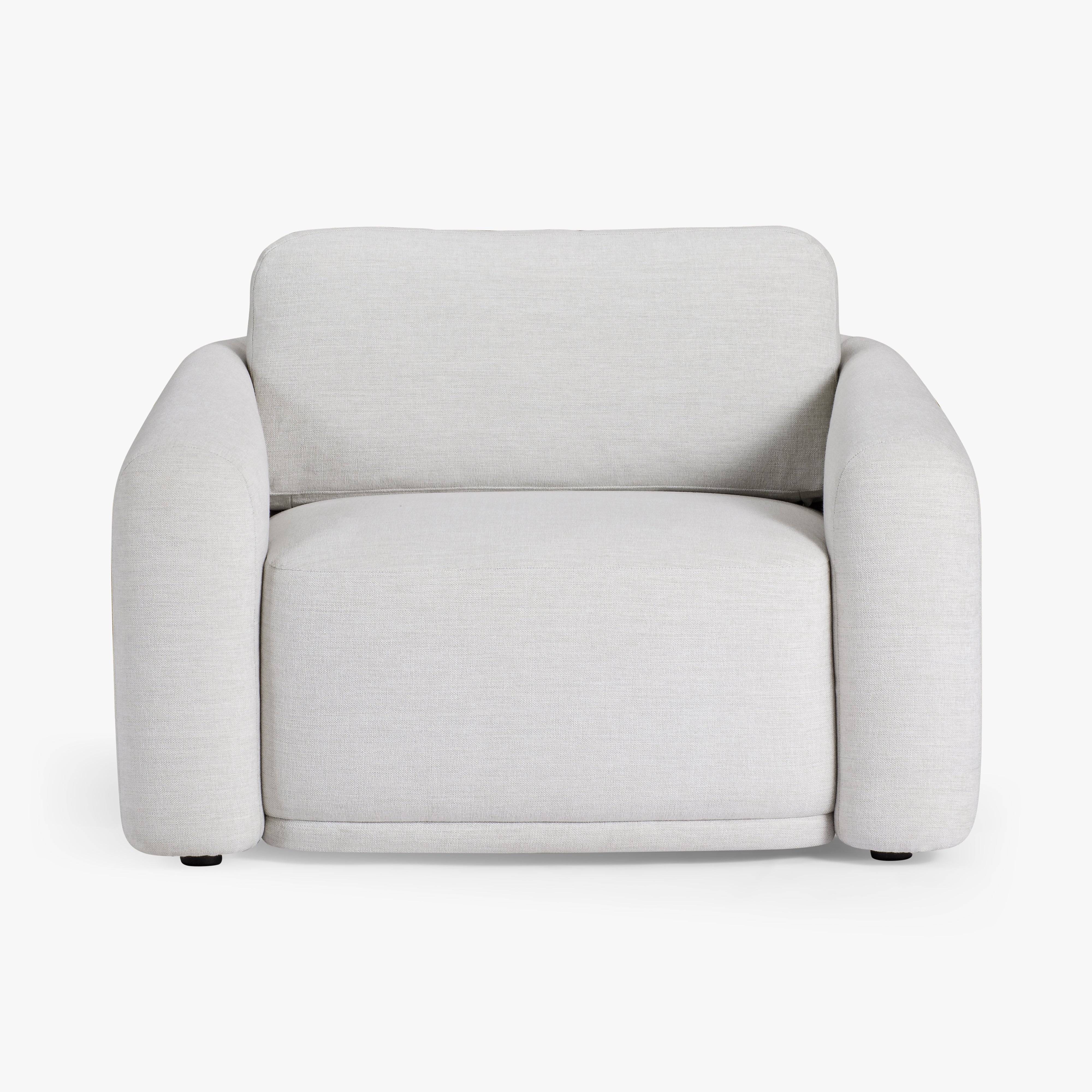 Annelise Chair - Modern Upholstered Accent Chair in Dove Gray - Perfect for Living Room, Bedroom, or Office Decor