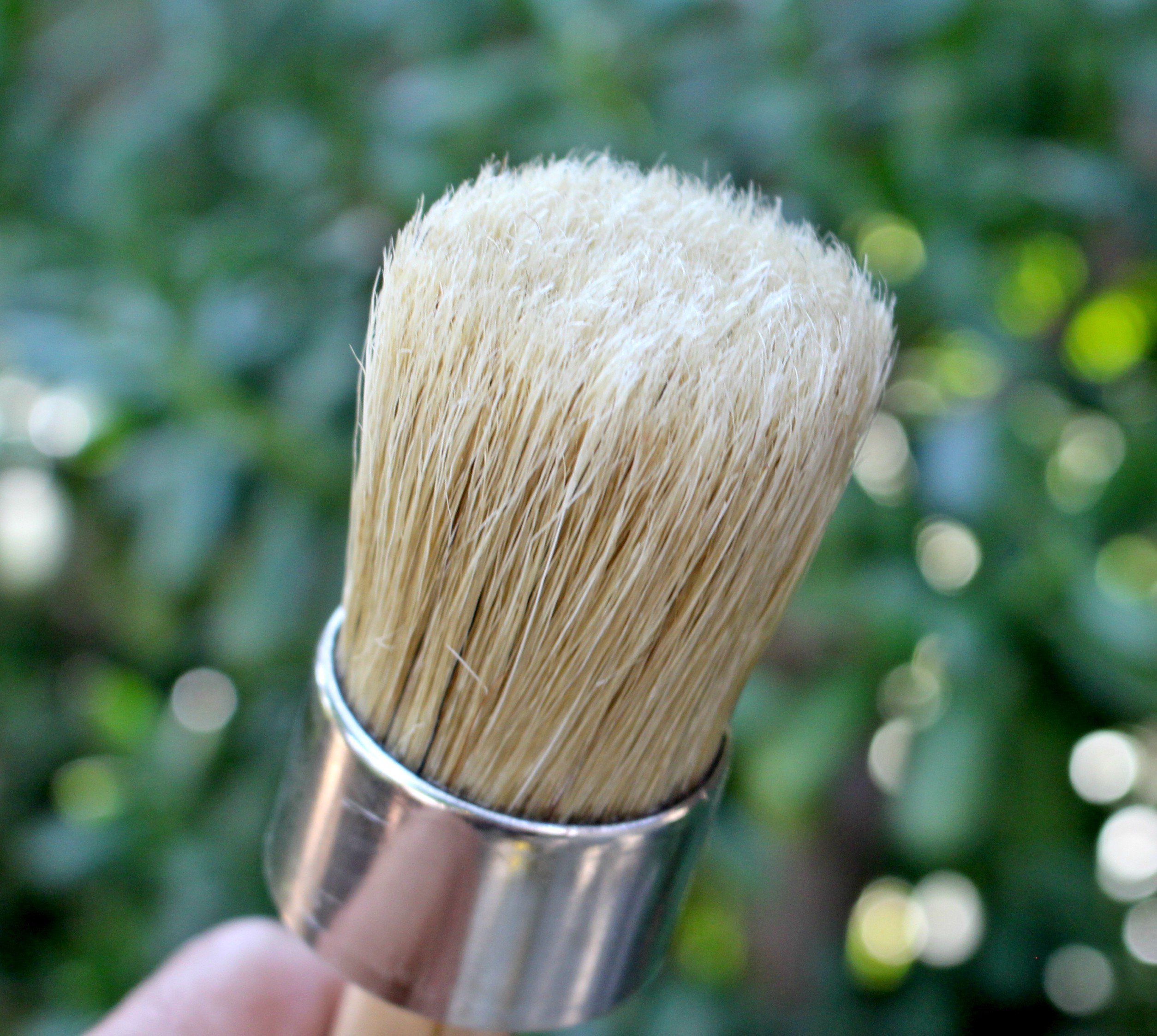 Best Chalk Paint Brushes for Wax & Paint - Round Furniture Paint Brush Set for DIY Projects & Home Decor