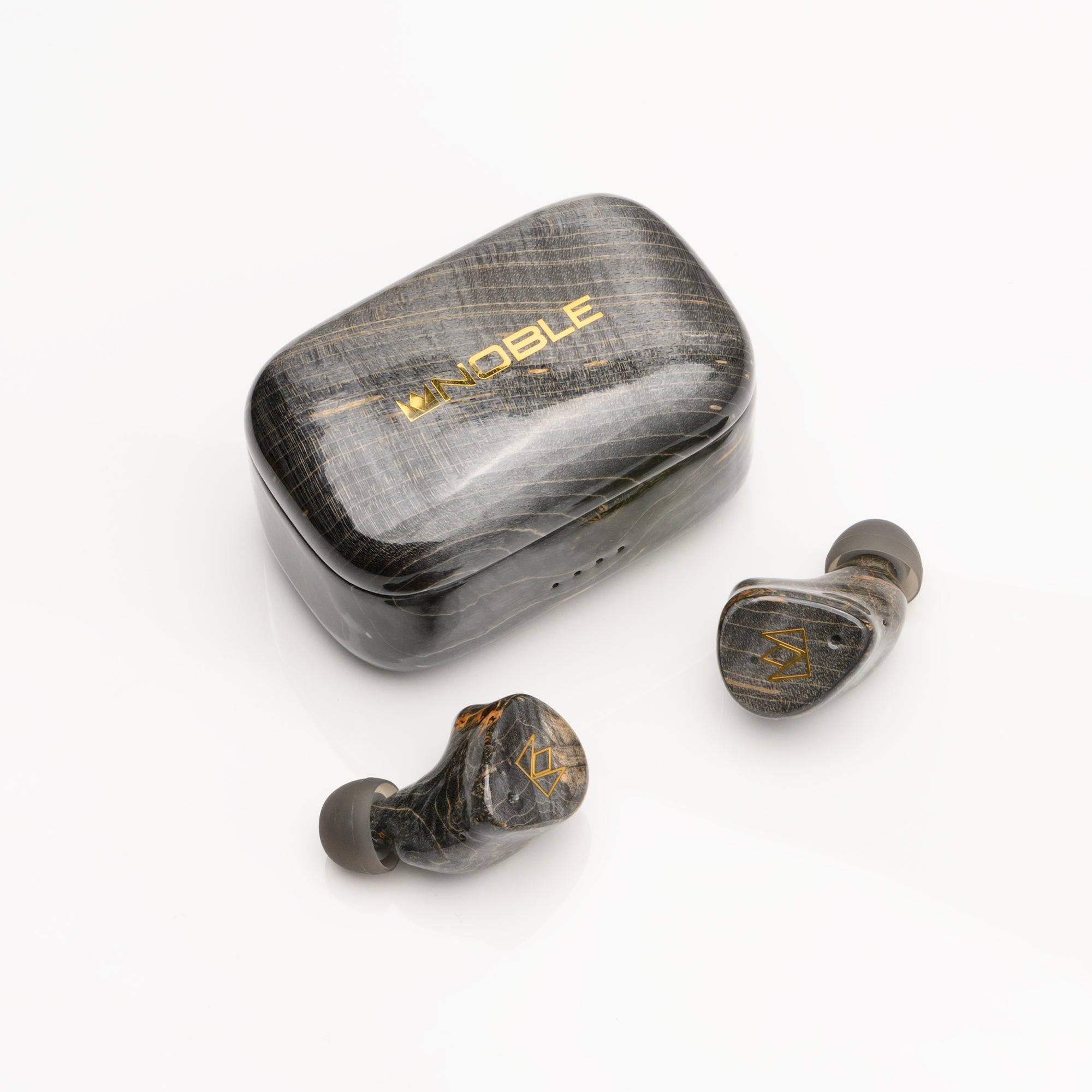 Noble Audio FoKus Prestige True Wireless Earbuds - Premium Sound, Noise Cancelling, Bluetooth 5.2 - Perfect for Workouts, Commuting & Travel
