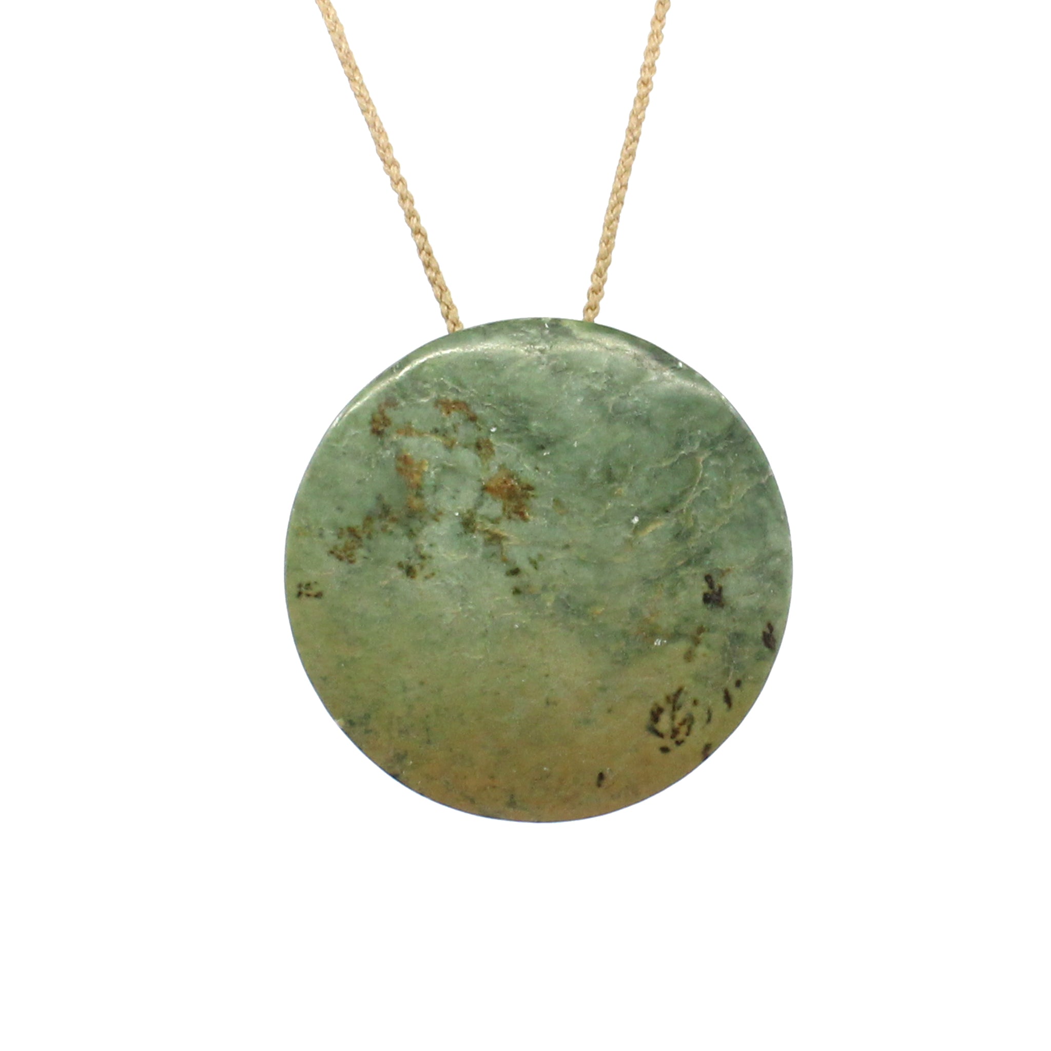 Alex Sands Handcrafted Kōpae Pounamu Greenstone Pendant | Authentic Māori Jade Necklace | Perfect for Gifts, Weddings & Spiritual Protection