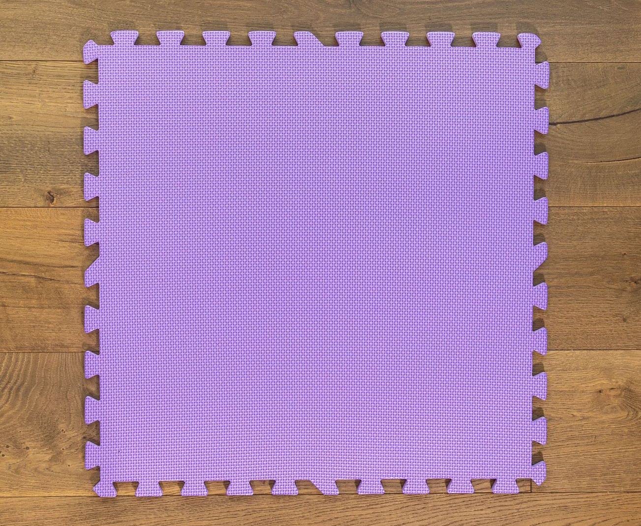 Square Interlocking Gym Floor Tiles - 3/8