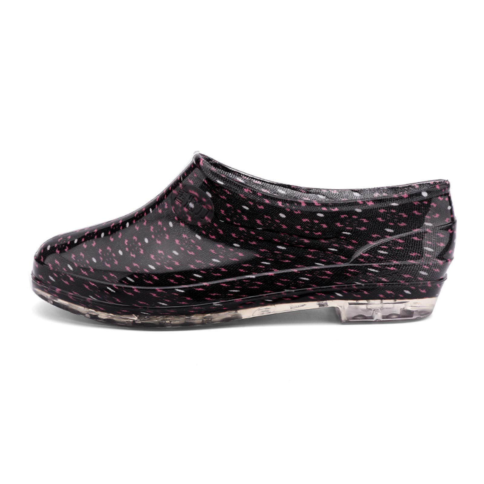 Waterproof Slip-On Women's Boots - Non-Slip Round Toe Casual Shoes for Rainy Days | Perfect for Outdoor Walking, Commuting & Winter Wear