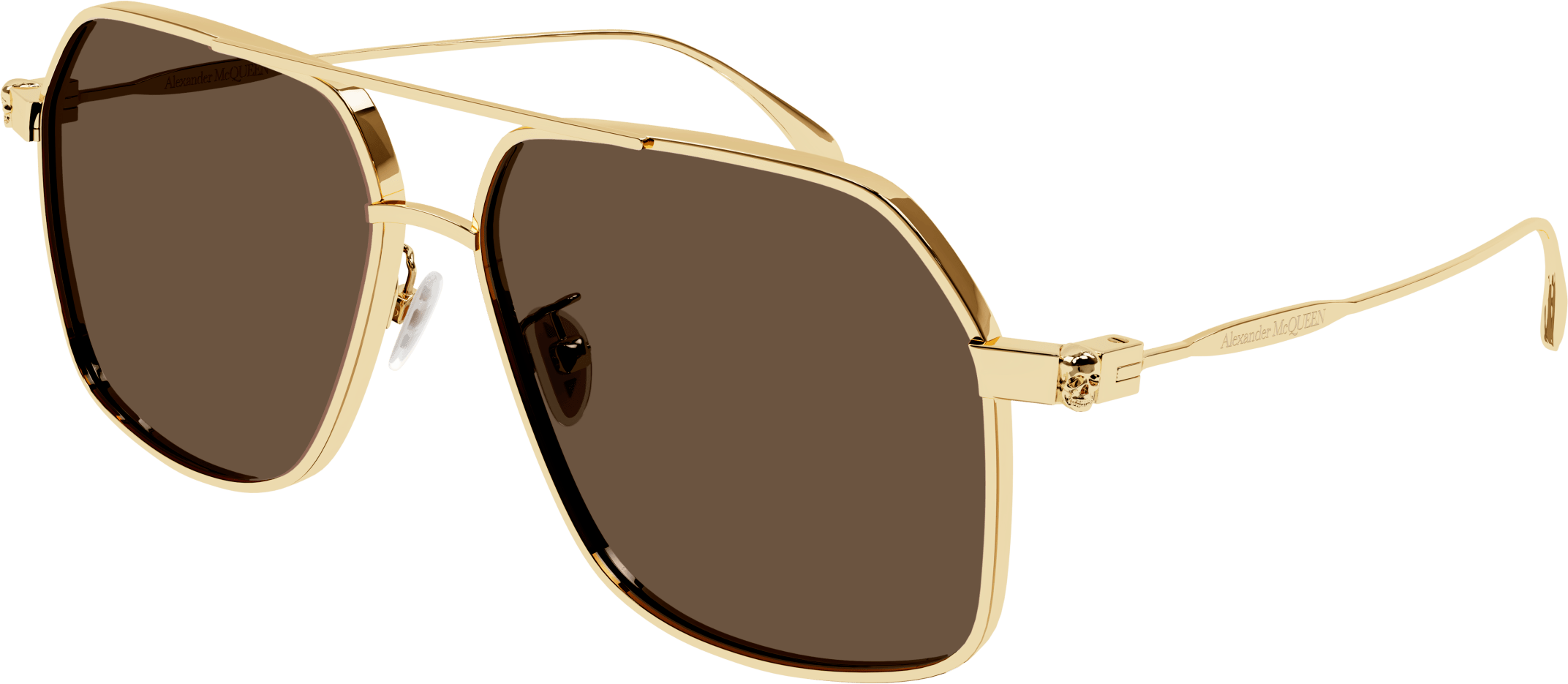 Alexander McQueen AM0372S Sunglasses - Luxury Designer Shades for Men & Women - UV Protection & Stylish Eyewear for Outdoor Activities, Travel & Fashion