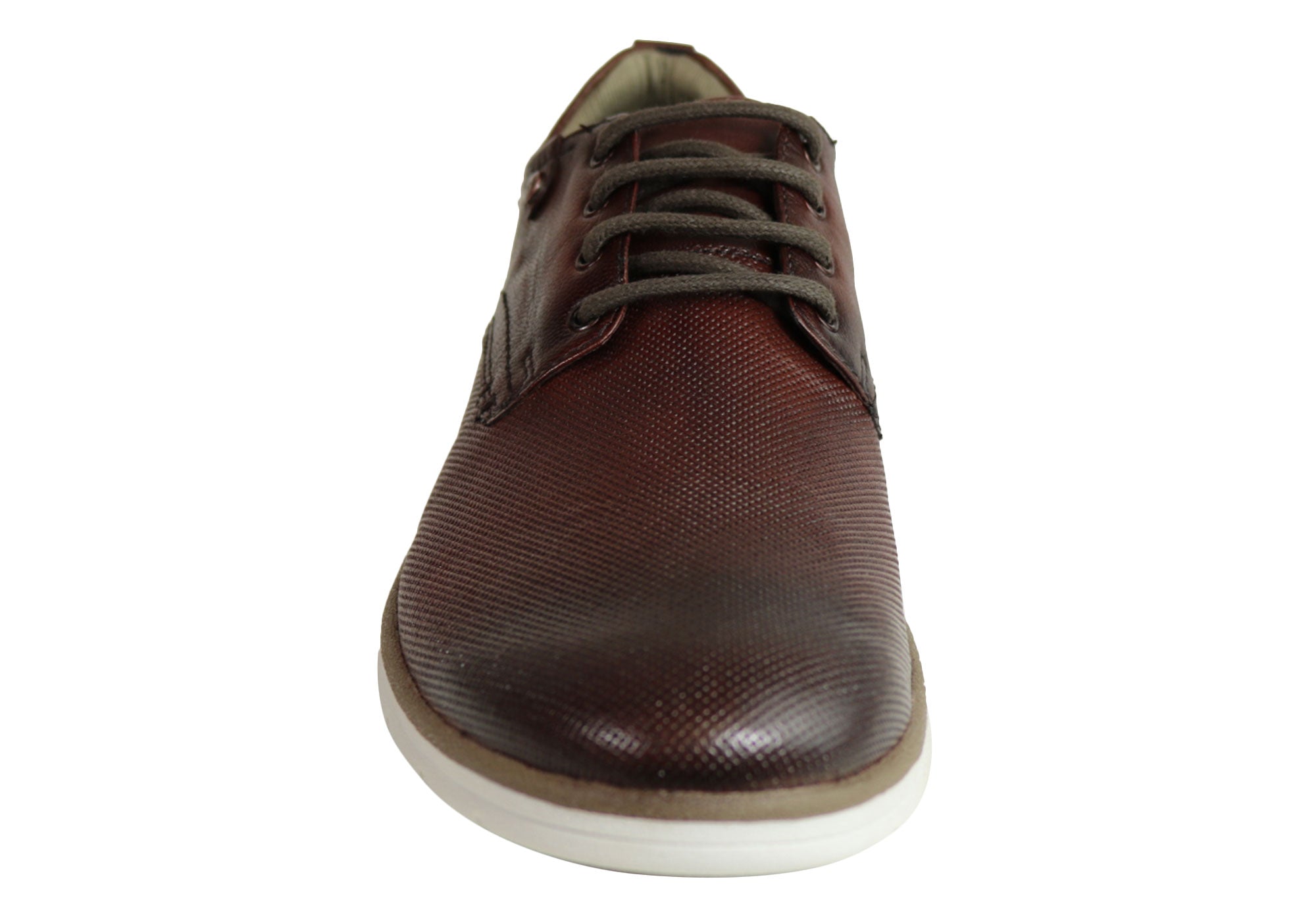 Ferricelli Stevie Men's Genuine Leather Dress Casual Shoes - Handcrafted in Brazil - Perfect for Office, Weddings & Formal Events