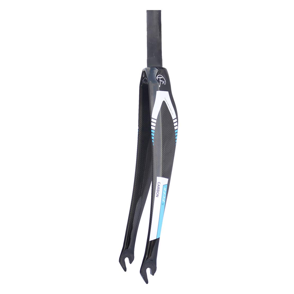 HIOD Carbon Fiber Road Bike Fork - 700c Straight Tube Rigid Fork for Road Bicycles | Lightweight & Durable Cycling Upgrade for Commuting & Racing