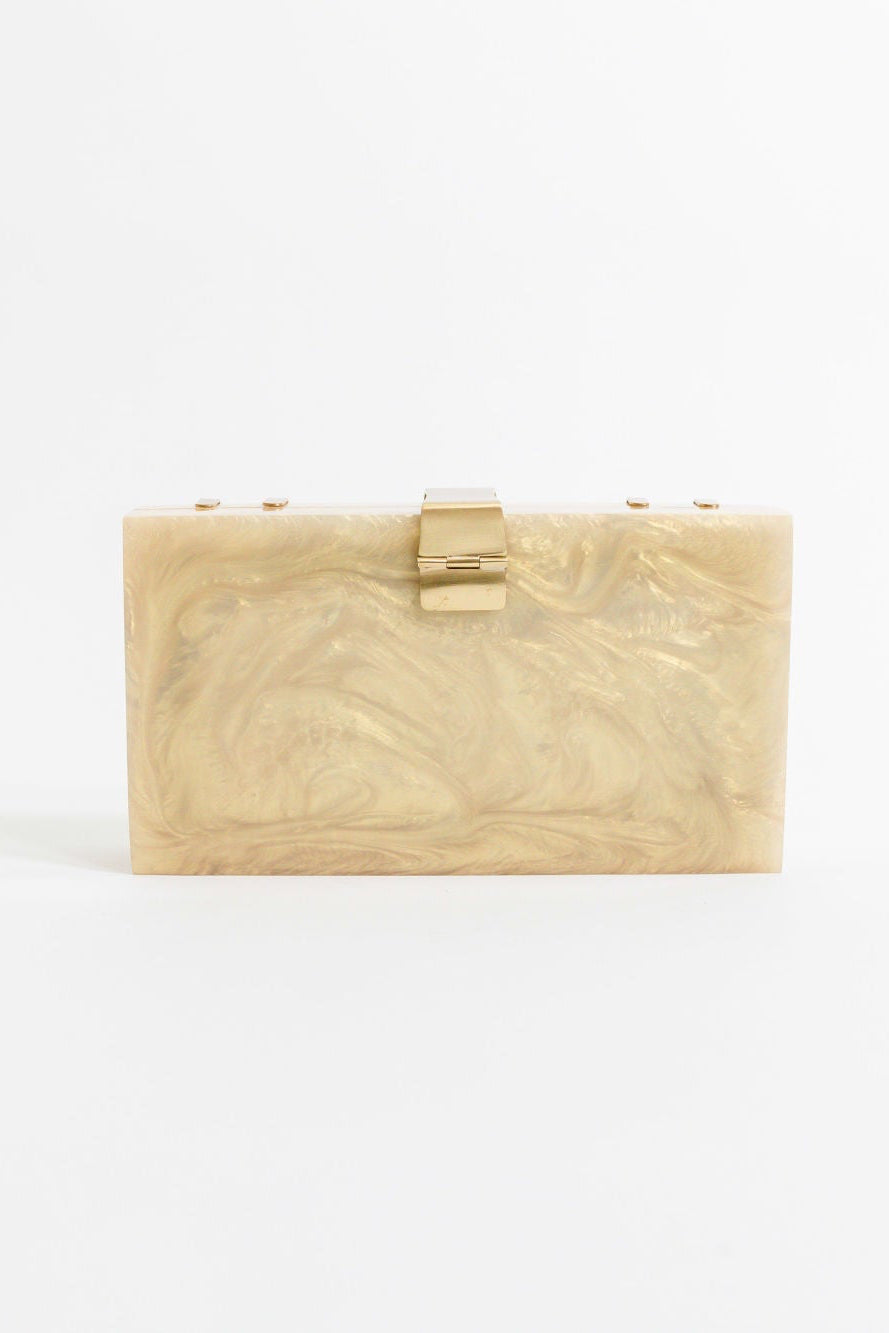 Luxury Golden Evening Clutch for Women - Elegant Handbag for Parties, Weddings & Special Occasions