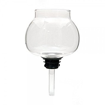 Yama SY8-8 Cup 32 Oz Siphon Coffee Maker Replacement Glass Beaker - Borosilicate, Heat-Resistant, Dishwasher Safe for Home & Cafe Use