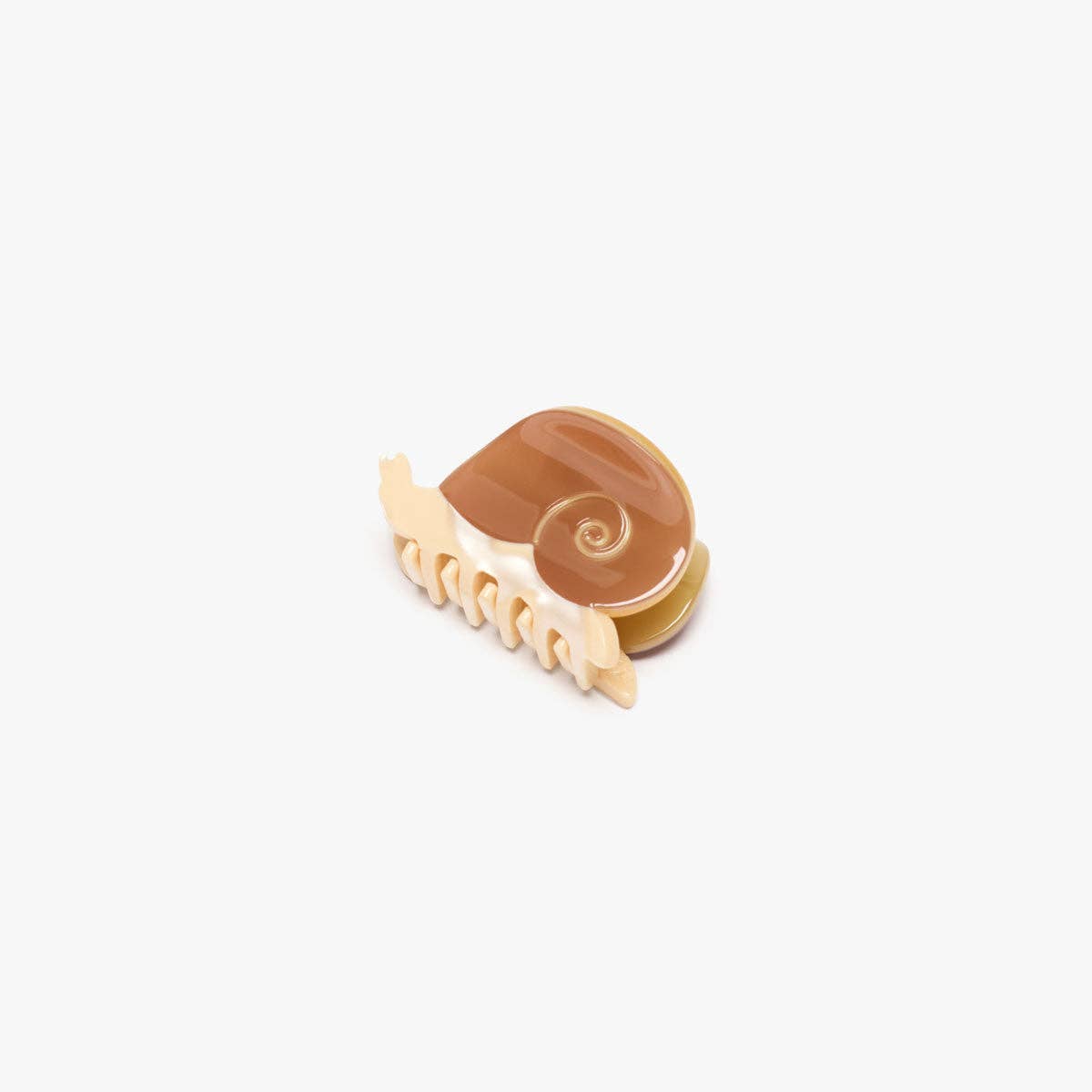 Mini Snail Hair Claw Clip - Cute Earth Tone Hair Accessories for Women & Girls | Perfect for School, Work, and Everyday Hairstyles