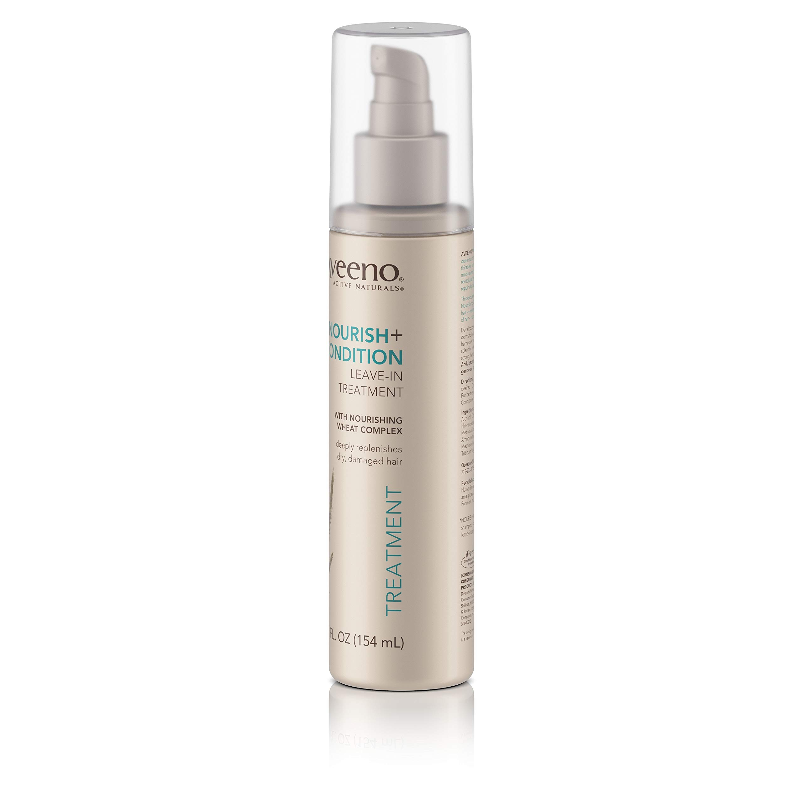 Aveeno Nourish + Condition Leave-In Treatment Spray for Dry Hair - 5.2 oz | Hydrating Hair Care with Oat & Vitamin E | Perfect for Daily Use, Post-Shower & Styling