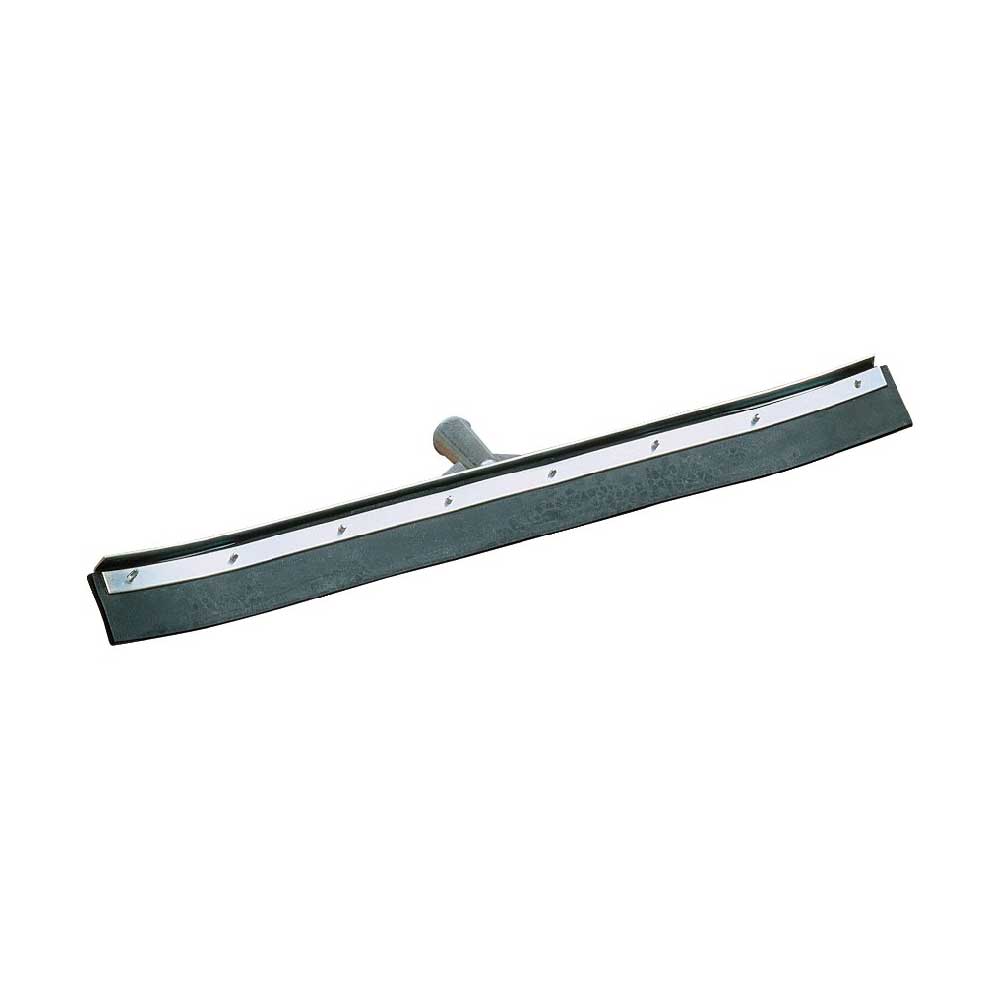 Carlisle 36324C00 Black 24-Inch Curved End Rubber Squeegee for Window Cleaning, Car Washing, and Floor Squeegeeing - Heavy Duty Commercial Grade Scraper Tool