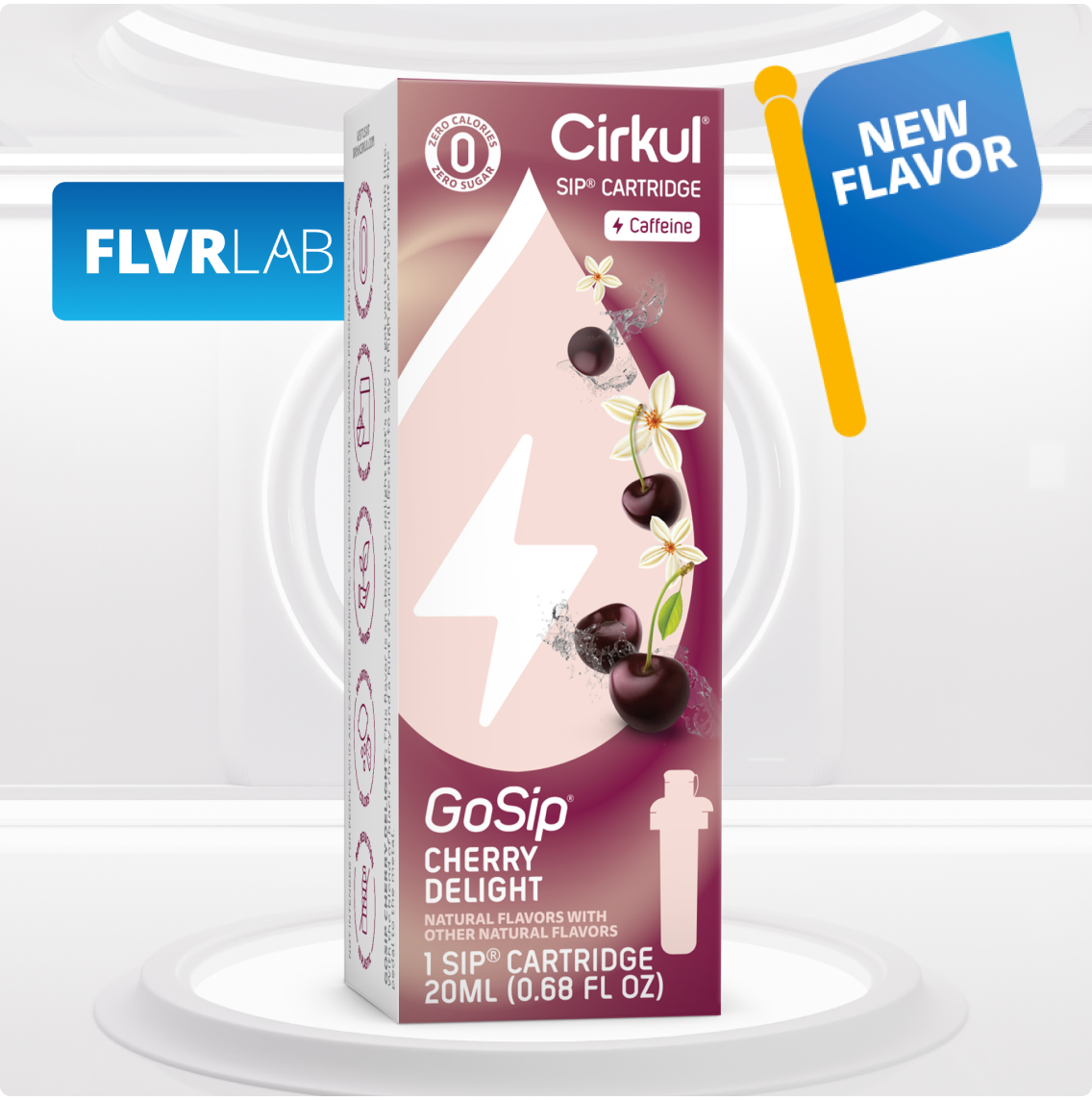 GoSip Cherry Delight - Premium Dried Cherries Snack Pack, Gluten-Free & Vegan Friendly - Perfect for Healthy Snacking, Baking & Trail Mixes