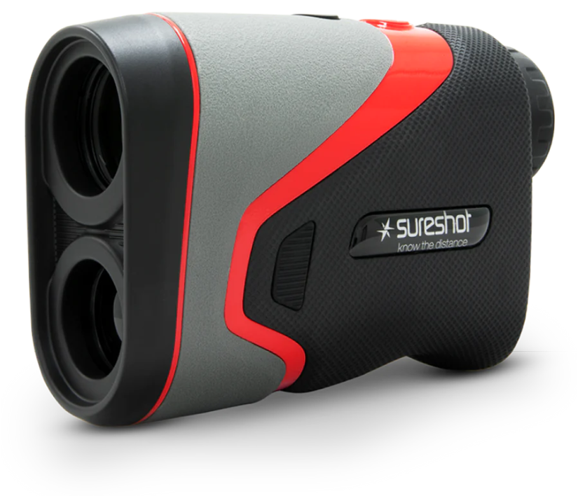 Sureshot Pinloc 6000iPM Golf Rangefinder with Slope Adjustment - High Precision Laser Distance Finder for Golfing, Hunting & Outdoor Sports