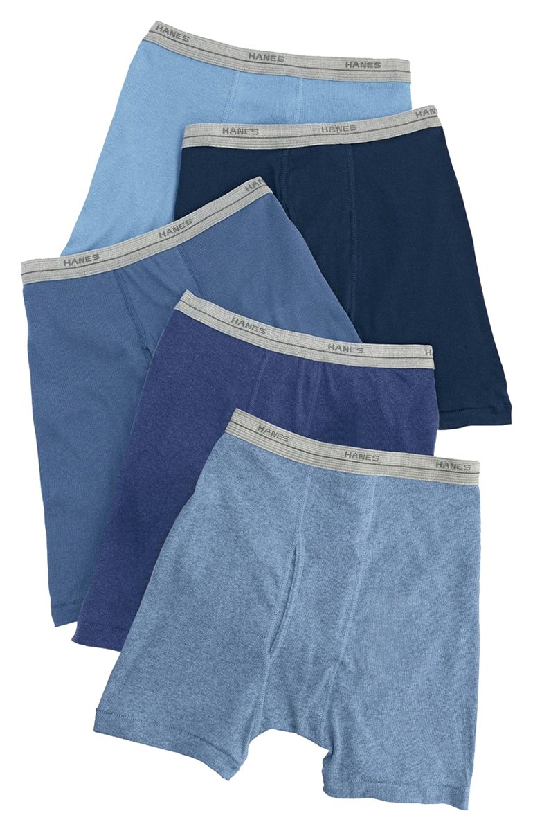 Hanes Boys Boxer Brief 5-Pack - Soft Cotton Underwear for Kids, Assorted Colors (Small) - Perfect for School, Sports & Everyday Comfort