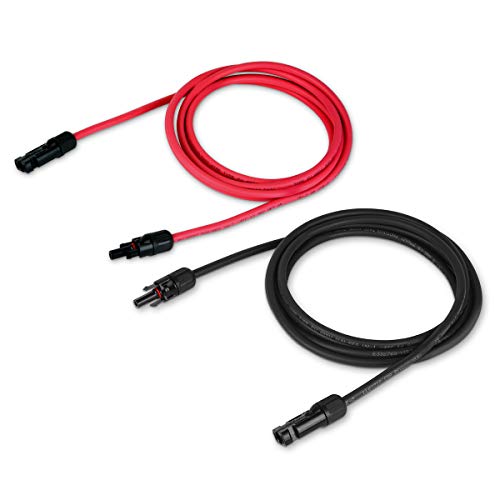 25 Feet Black + 25 Feet Red