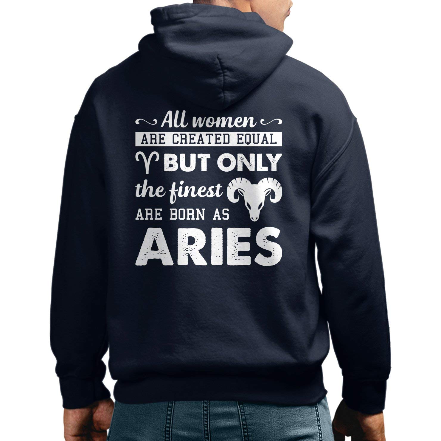 Premium Aries Zodiac Sweatshirt for Men & Women - Comfortable Cotton Hoodie for Aries Season (March 21 - April 19) | Perfect for Birthday Gifts, Astrology Lovers & Casual Streetwear