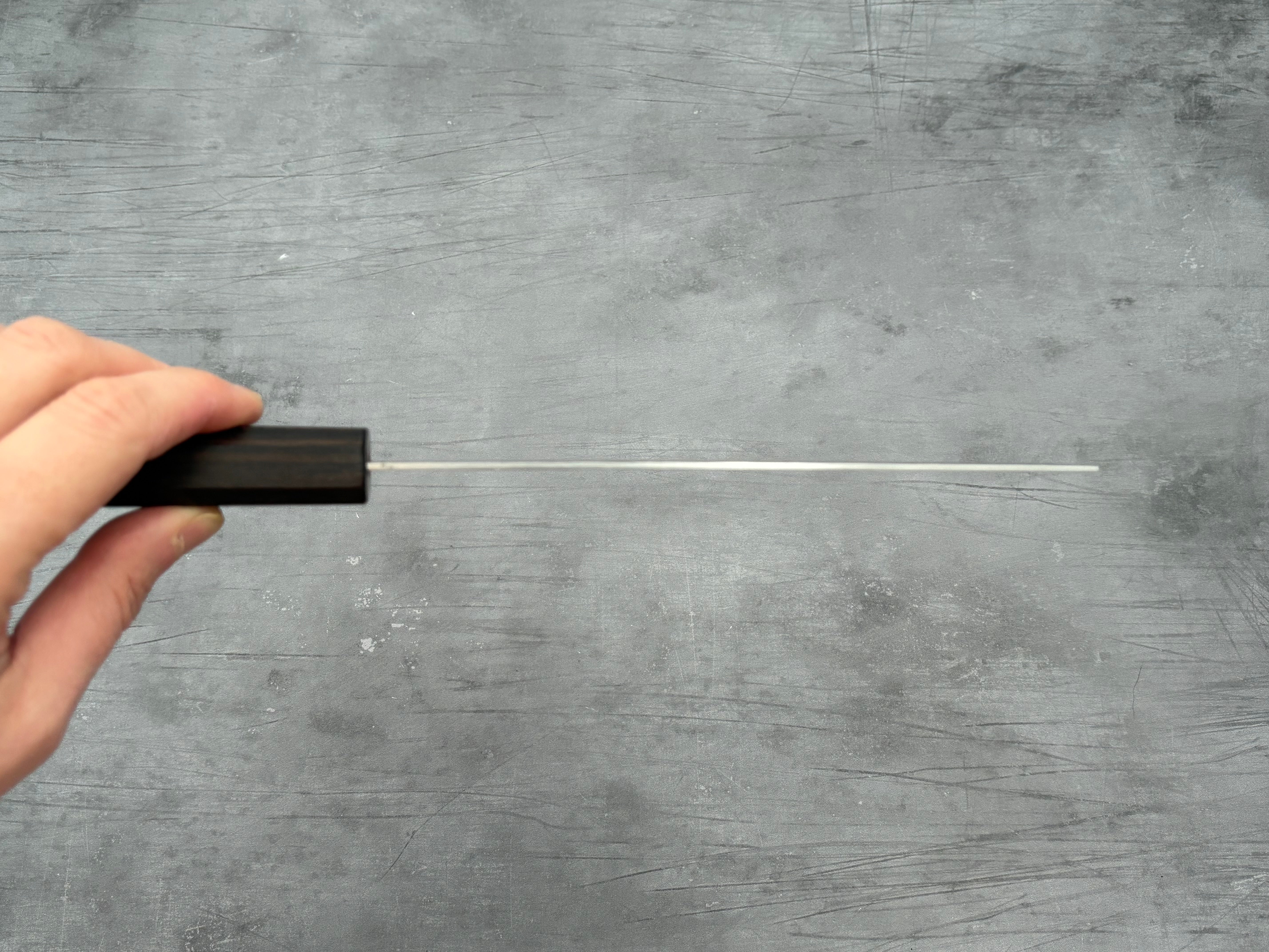 Hatsukokoro Hayabusa VG10 Tsuchime Nakiri Knife - Japanese Damascus Steel Kitchen Knife for Slicing Vegetables, Herbs & Sushi - Perfect for Home Chefs & Professional Kitchens
