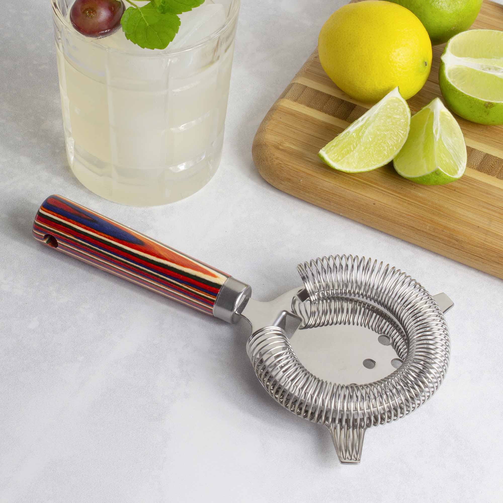 Baltique® Marrakesh Collection Hawthorne Cocktail Strainer - Premium Bar Tool for Mixing Drinks, Perfect for Home Bars & Professional Bartenders - Great for Cocktail Parties & Entertaining
