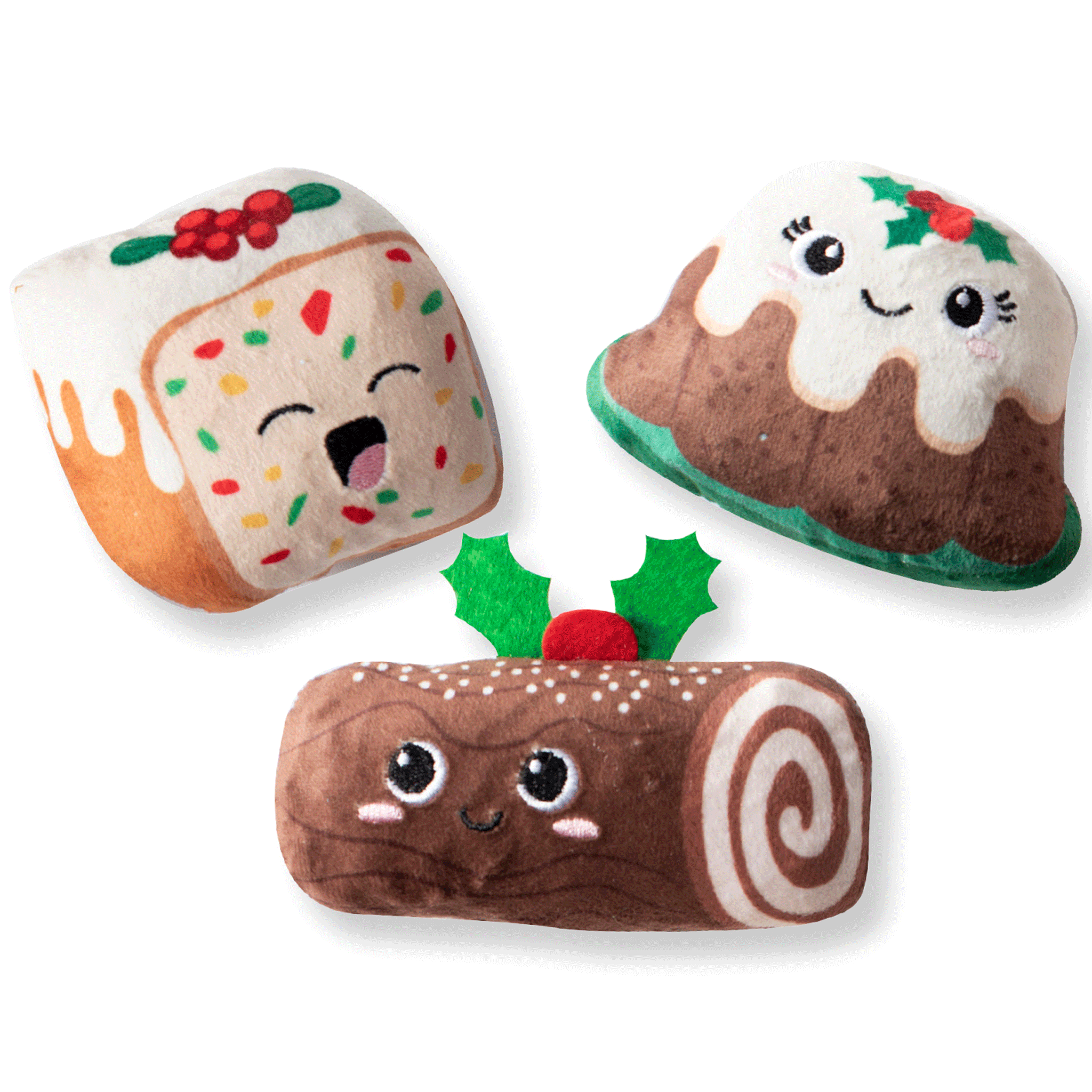 Fringe Room for Dessert Multi Dog Toys - Fun Chew Toys for Small & Large Dogs - Perfect for Playtime, Training & Teething Relief