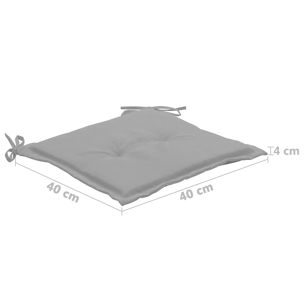 Premium All-Weather Patio Cushions Set of 2 - 19.7