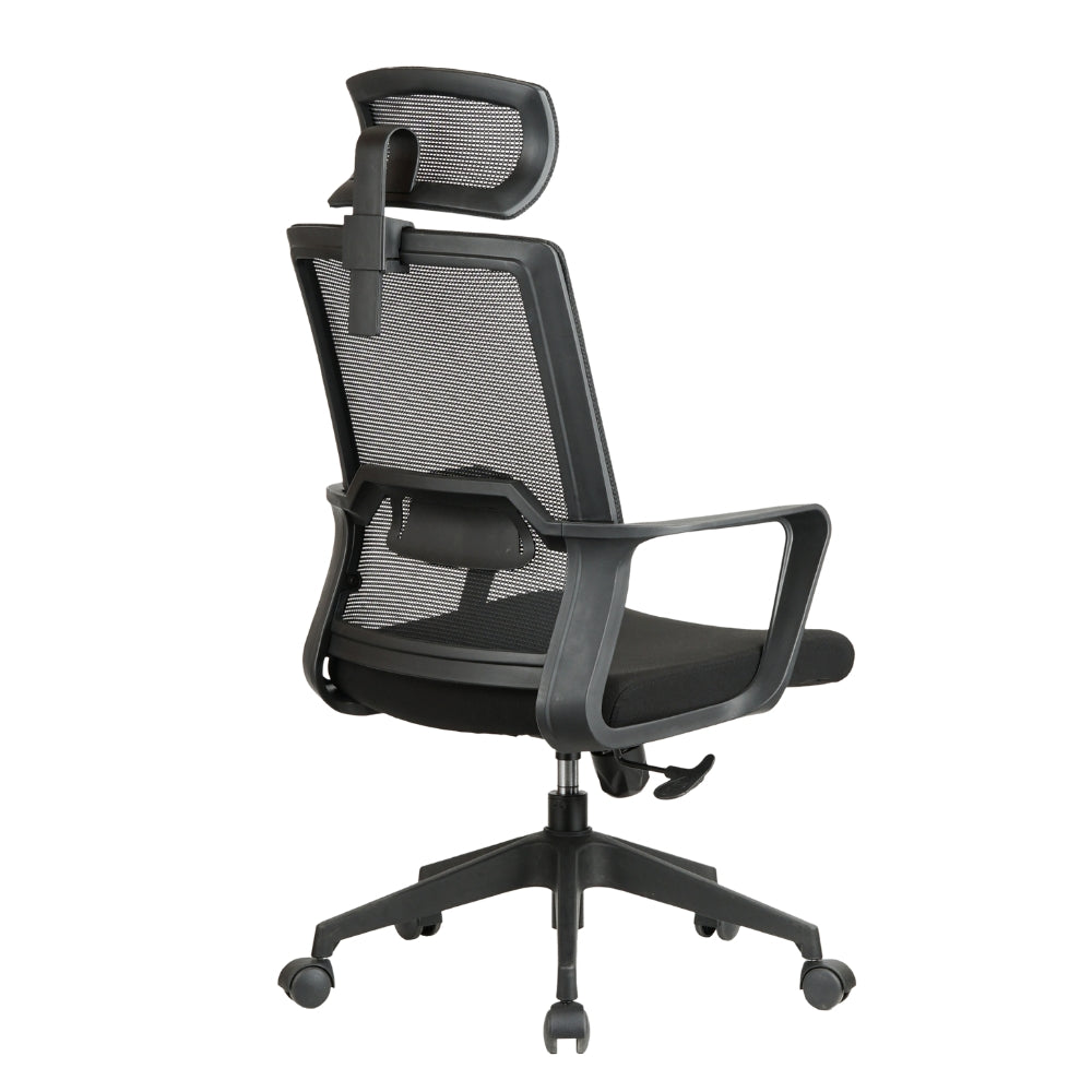 Ergonomic Flex Highback Office Chair with Lumbar Support - Adjustable Height & Swivel for Home, Office, and Gaming Use