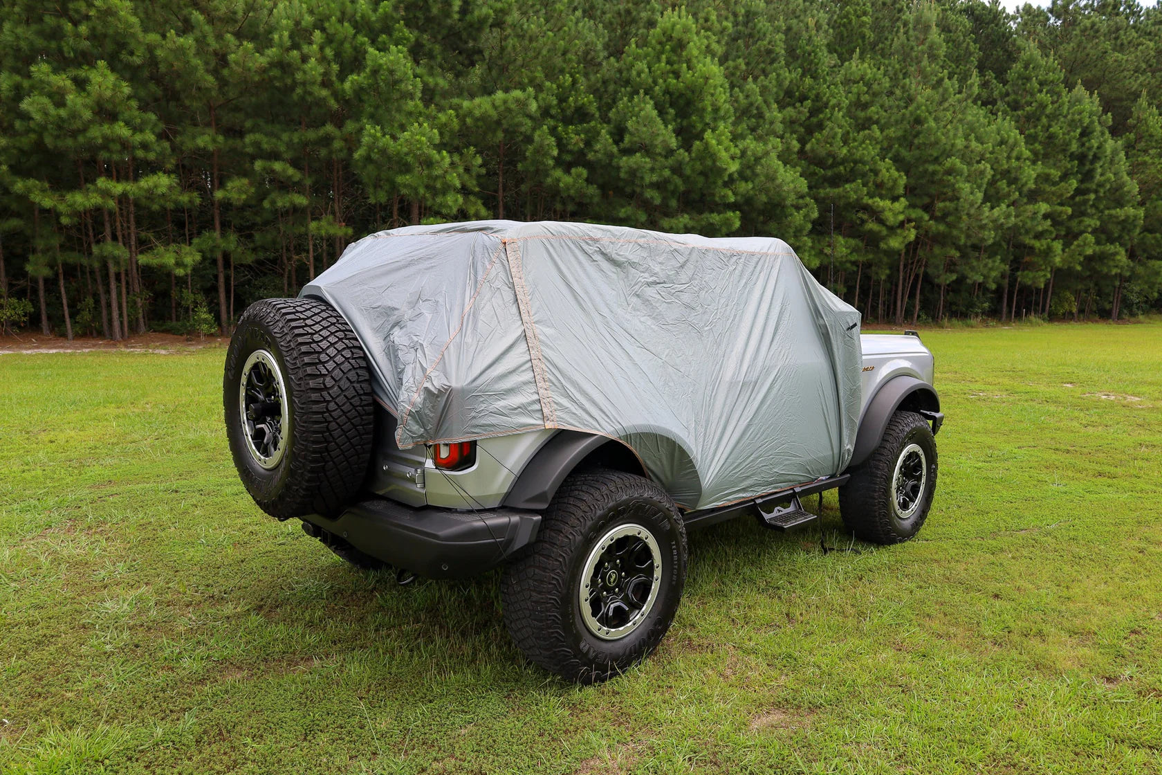 Ford Bronco Trail Gear Oasis 2-in-1 Trail Cover & Tailgate Shade - Waterproof UV Protection for Off-Road Adventures & Camping Trips