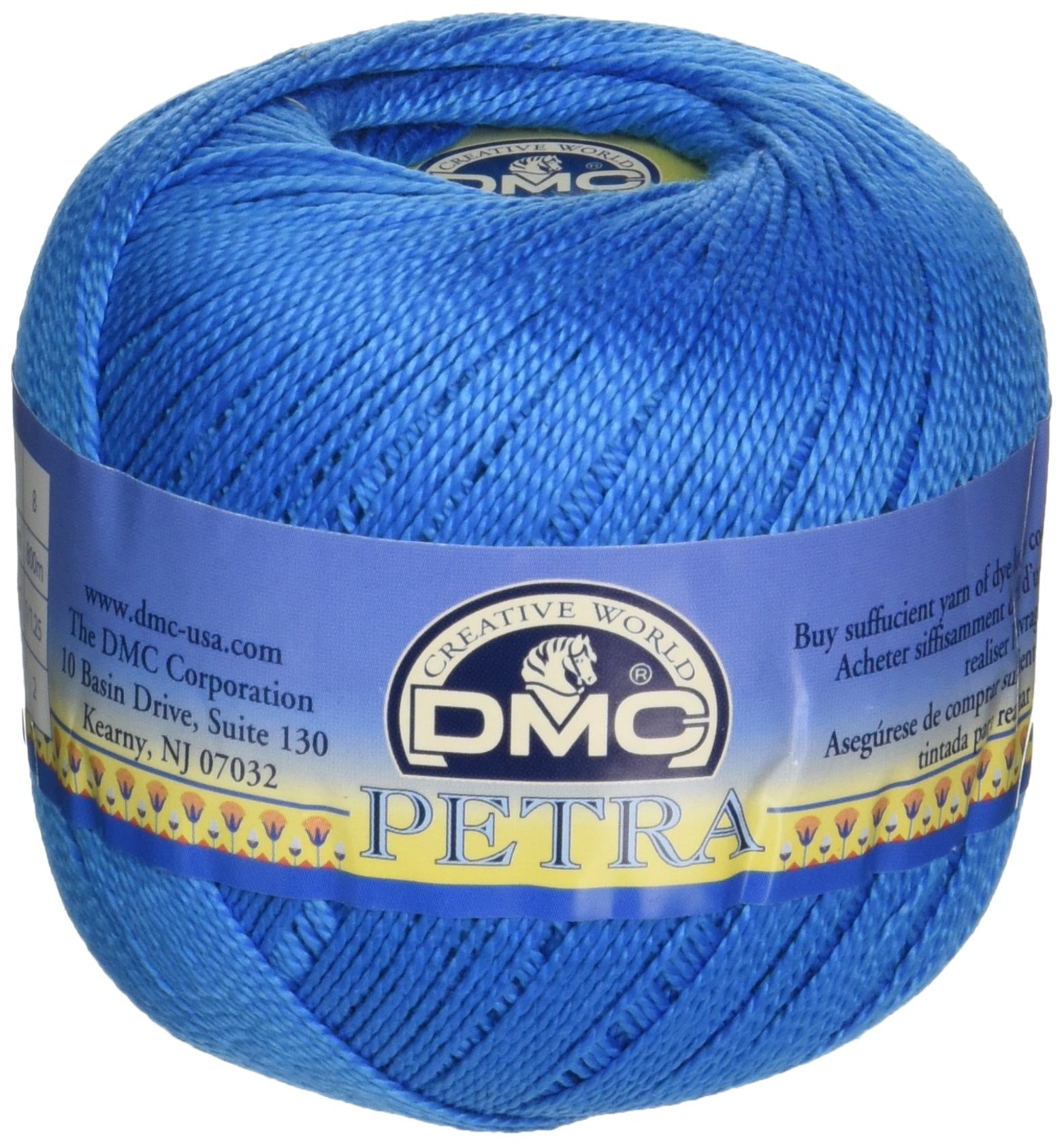 DMC 331267 Petra Size 5 Crochet Cotton Thread - 53843 Yards for Knitting, Embroidery & DIY Crafts | Perfect for Scarves, Doilies & Home Decor Projects