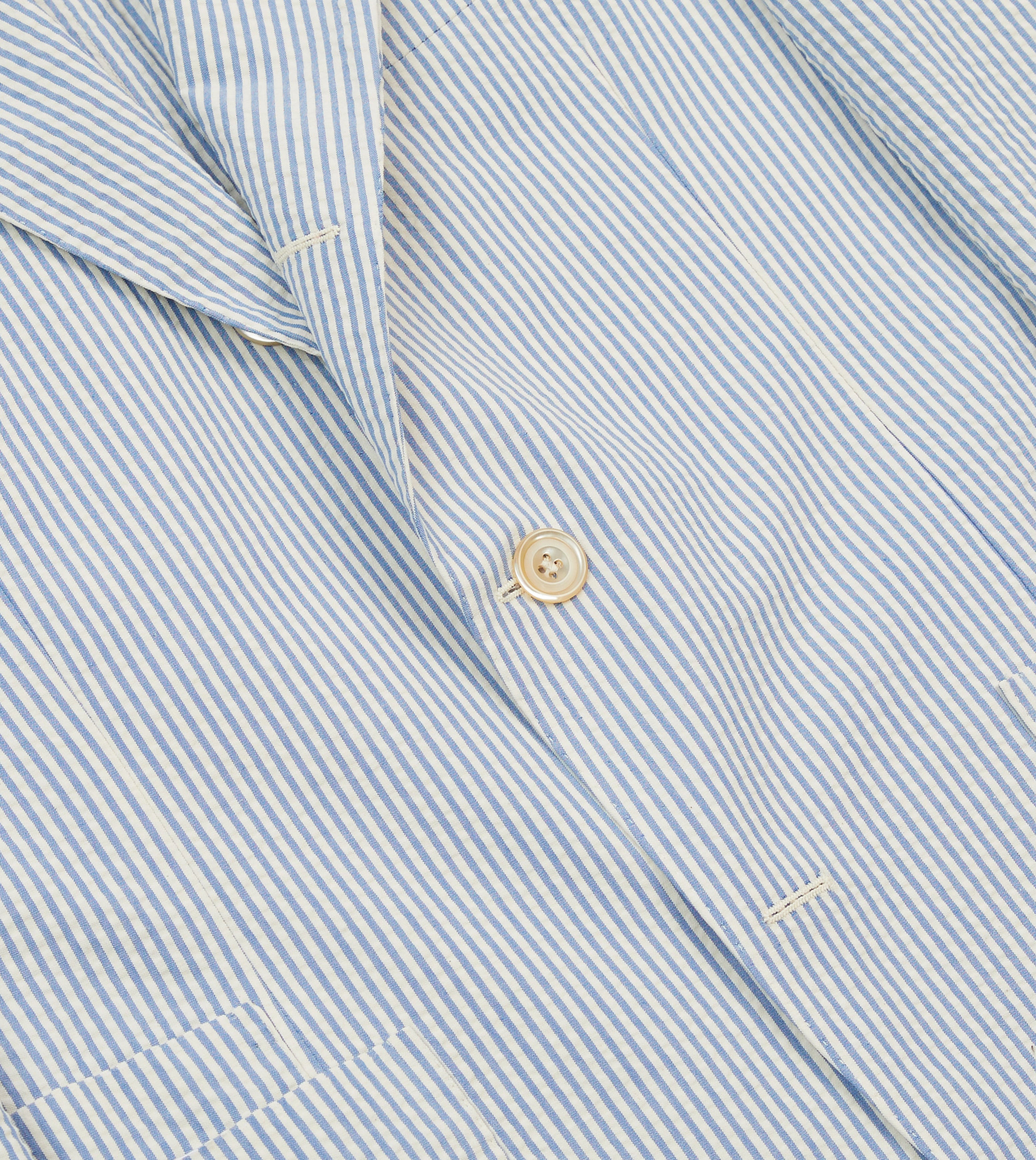 Premium Seersucker Cotton Tailored Jacket for Men - Lightweight Summer Blazer with Breathable Fabric - Perfect for Weddings, Business Casual & Outdoor Events
