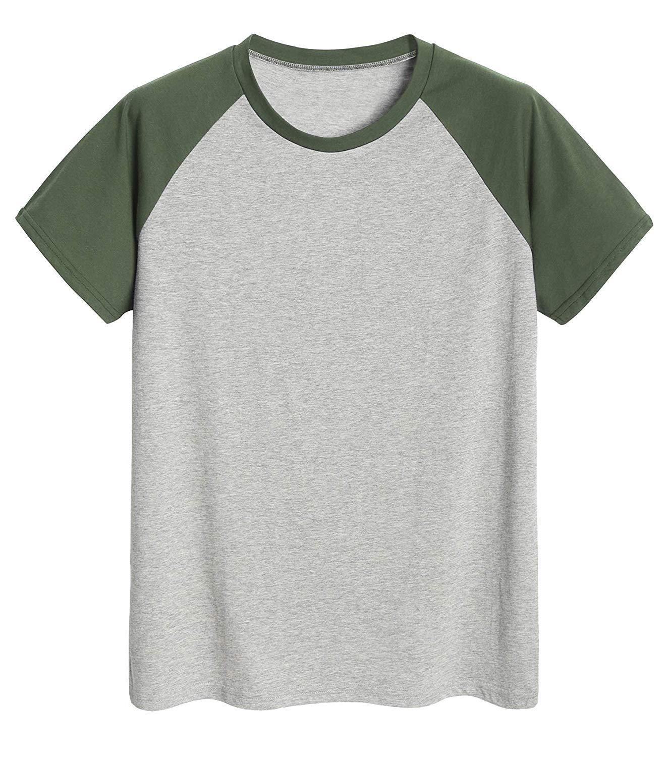 Men's Comfortable Raglan Sleeve Pajama Set with Pockets - Soft Cotton Sleepwear for Lounge & Nightwear (Shirt & Shorts) - Perfect for Relaxing at Home, Sleeping & Vacation