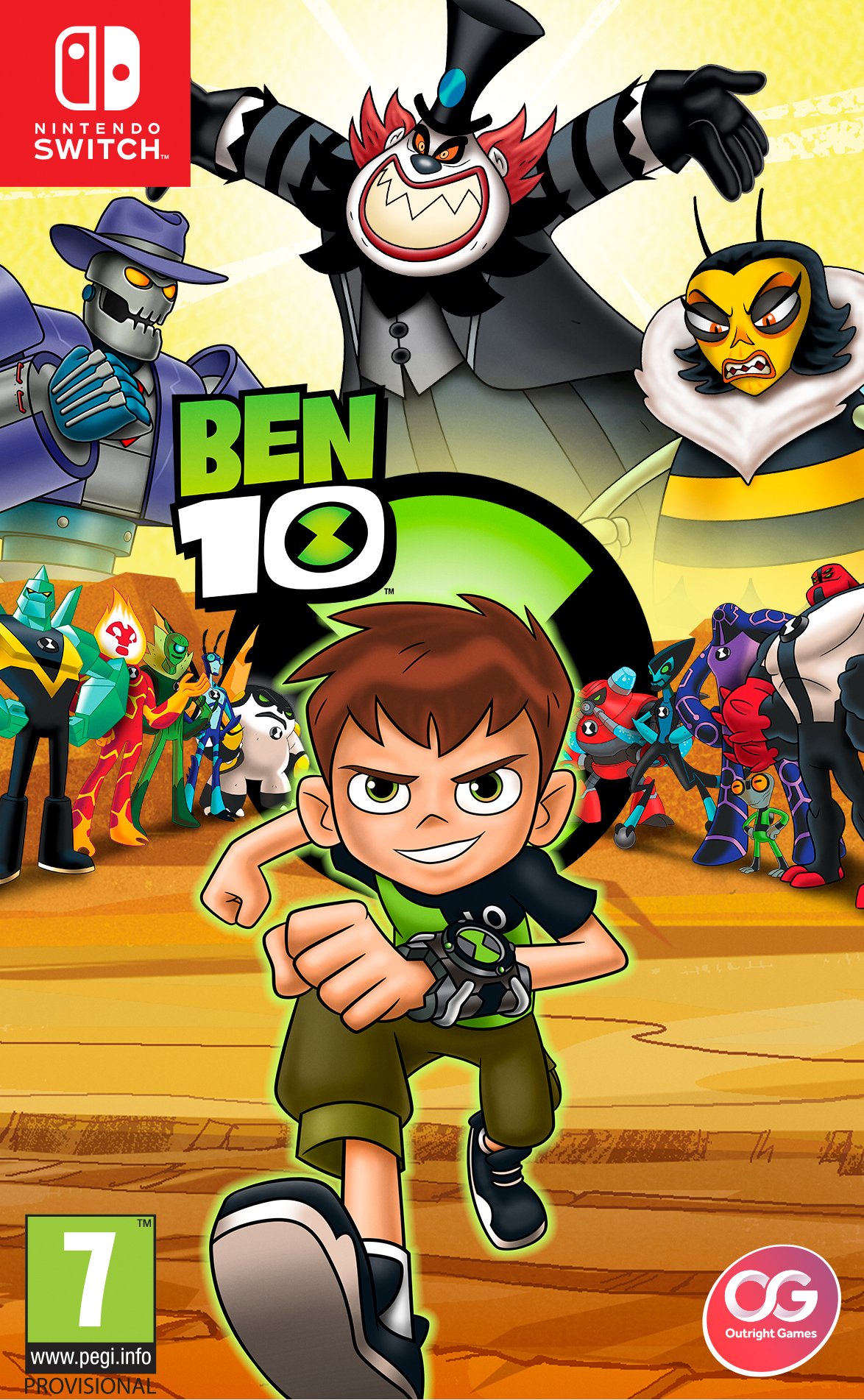 Ben 10 Video Game for Nintendo Switch - Action-Adventure Kids Game | Play as Ben Tennyson with Omnitrix Powers | Perfect Gift for Young Gamers | Living Room & Travel Entertainment