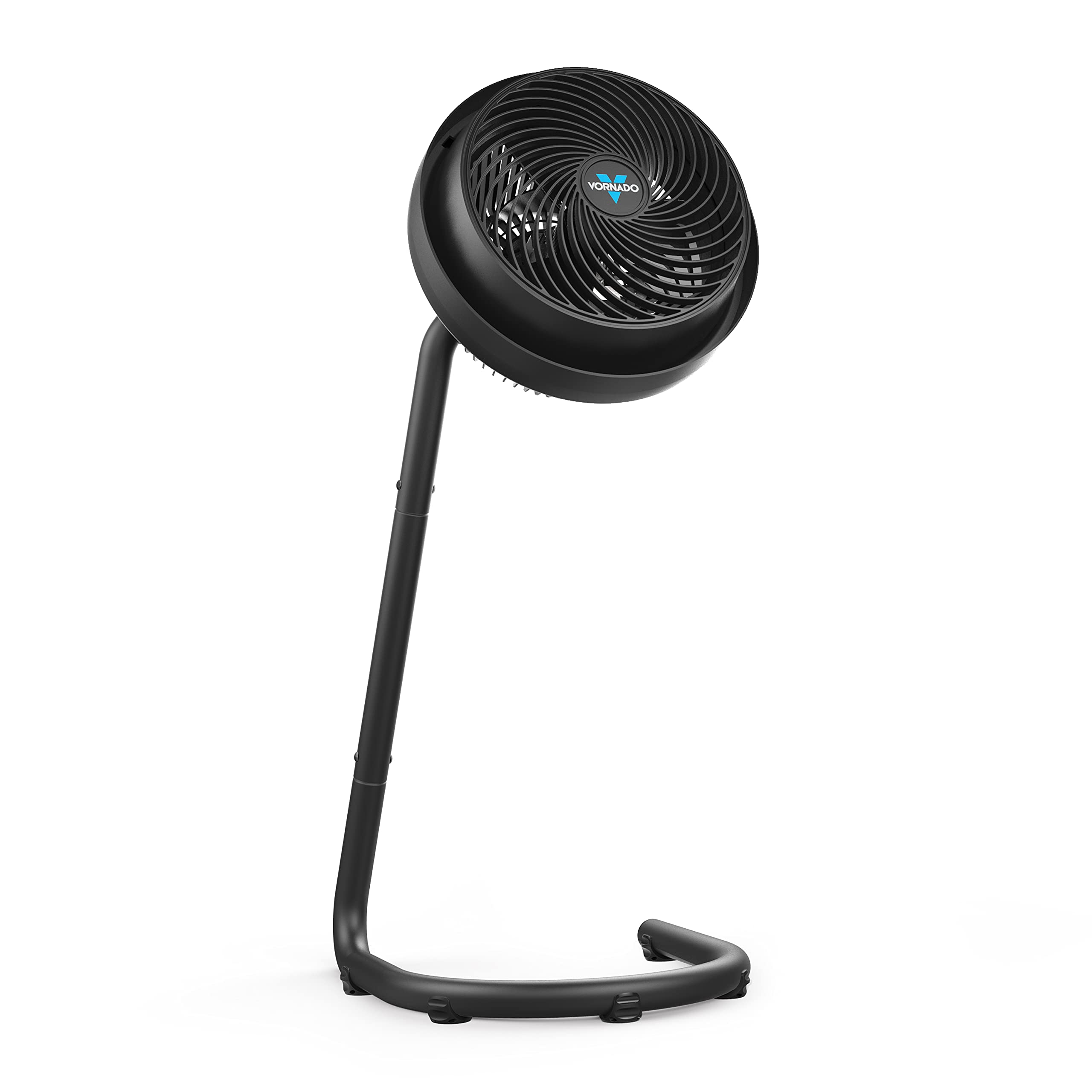 Vornado 660 Large Whole Room Air Circulator Fan - 4 Speed Settings, 90° Tilt, Powerful Airflow for Home & Office | 783 Adjustable Height Air Circulator Fan | Black | Perfect for Bedroom, Living Room & Workspace Cooling