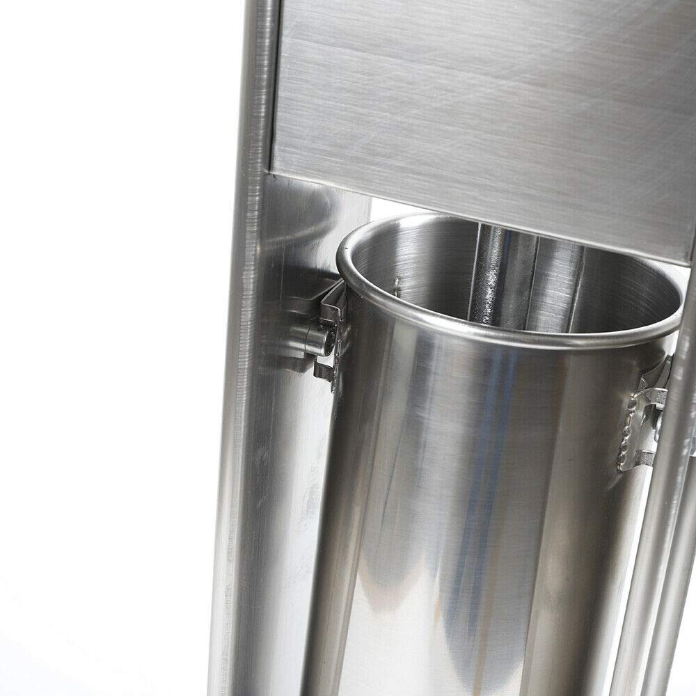 Commercial Churro Maker Machine - 5L Stainless Steel Vertical Manual Churrera with 4 Nozzles - Professional Spanish Donut Maker for Restaurants, Bakeries & Home Use - Perfect for Cafes, Parties, Street Fairs & Holiday Events