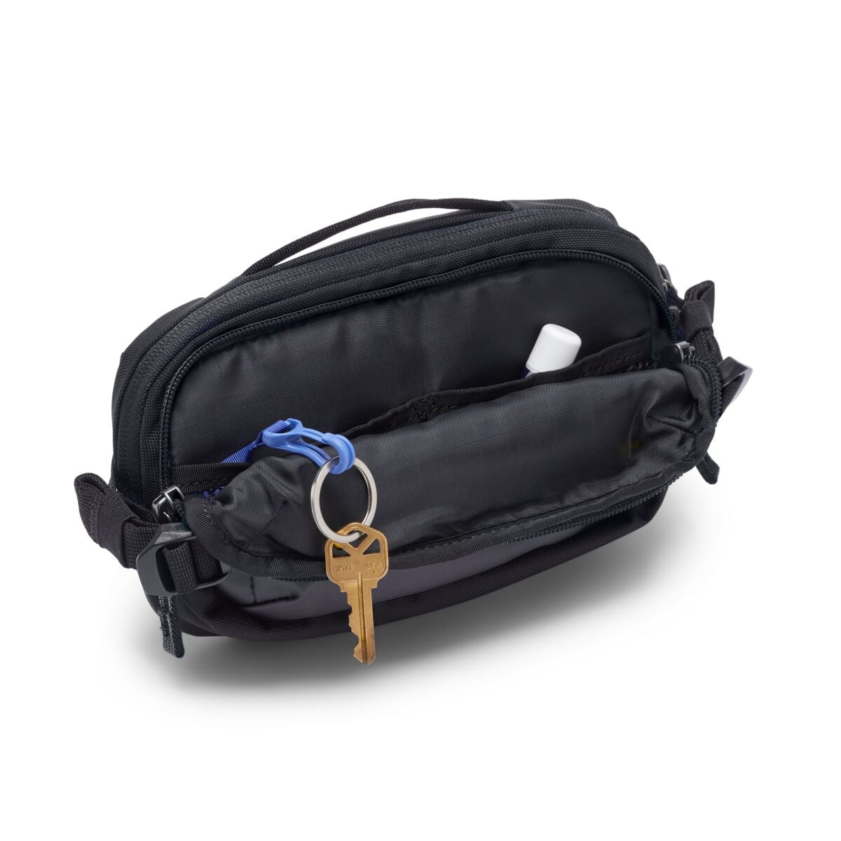 Cotopaxi Allpa X 1.5L Hip Pack - Water-Resistant Waist Bag for Travel, Hiking & Everyday Use - Black
