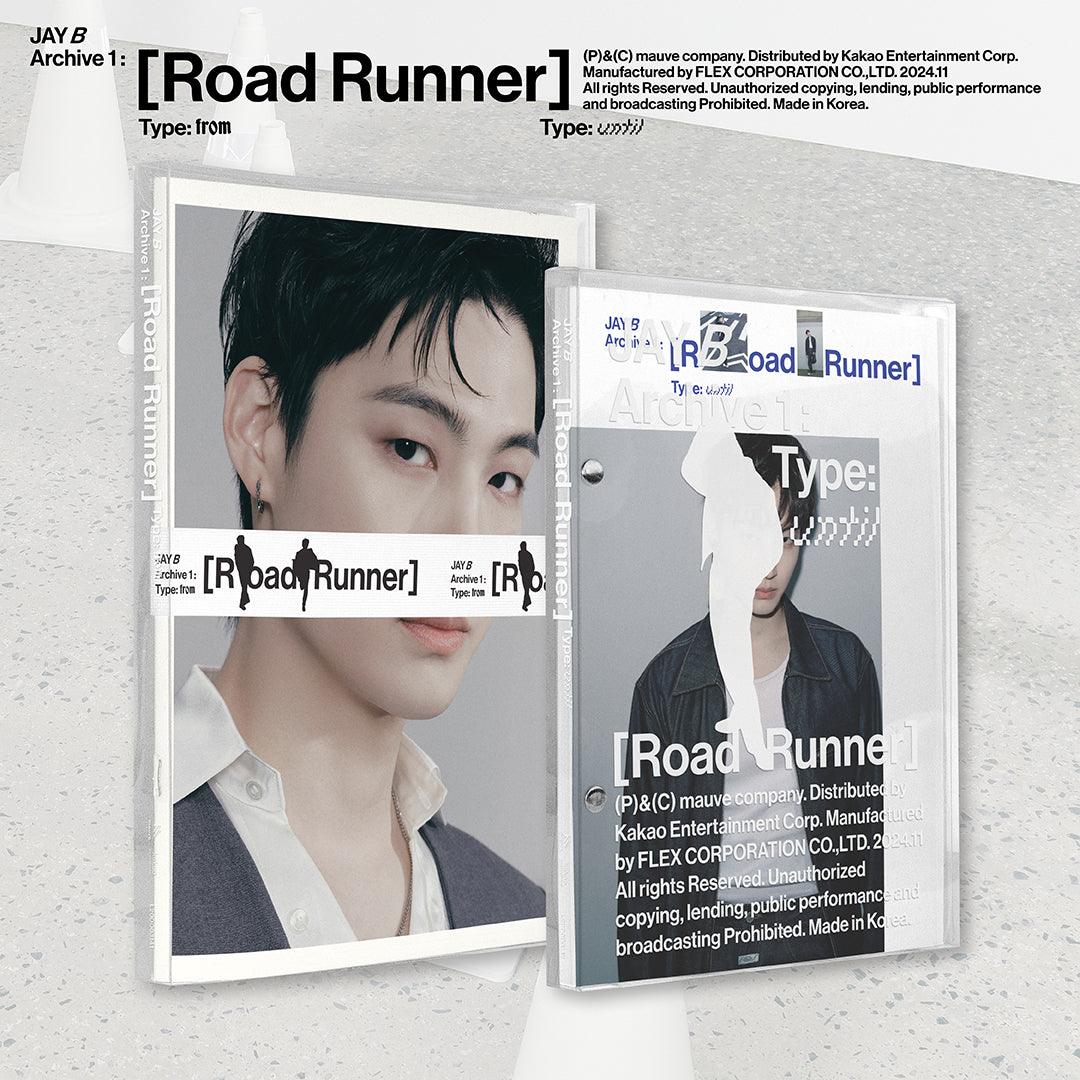 JAY B 1ST ALBUM 'ARCHIVE 1 : [ROAD RUNNER]' - K-Pop Solo Debut Album - Perfect for K-Pop Fans & Music Collectors - Great for Gifts & Home Decor