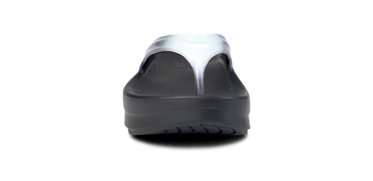 Women's OOmega OOlala Luxe Sandals - Comfortable Summer Slide Shoes for Beach, Pool & Casual Wear | Stylish Flip Flops with Arch Support | Perfect for Vacation, Travel & Outdoor Activities