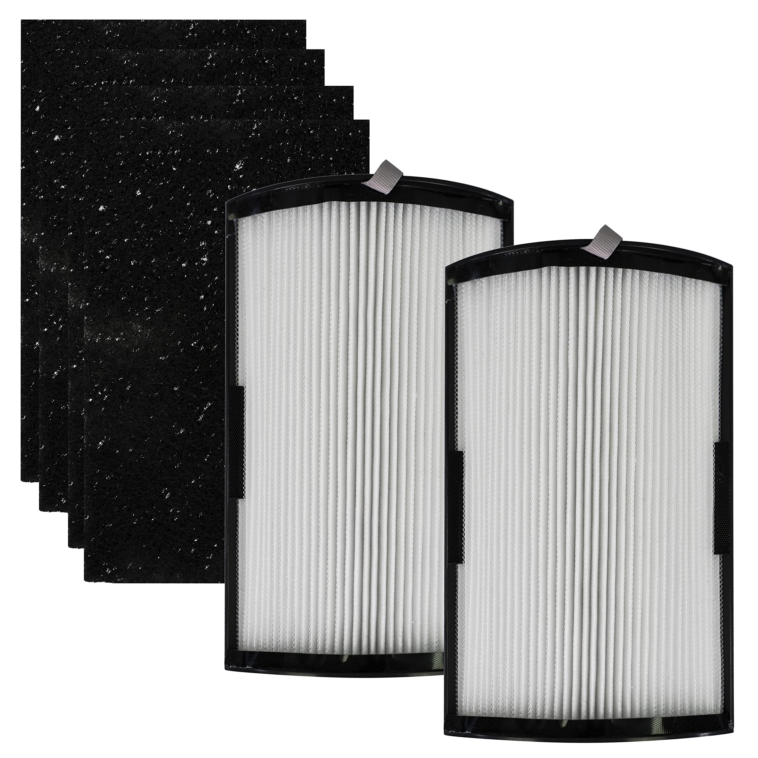 Hunter Fan Company H-HF500-VP Replacement Filter Value Pack (6-Piece Set, White) for HPF500 Air Purifier - Cleaner Air for Home, Office & Bedroom