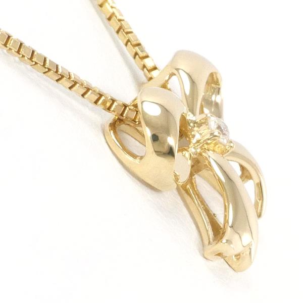 18K Yellow Gold Diamond Necklace for Women - Elegant Pendant Necklace with Real Diamonds - Perfect for Anniversary, Wedding & Special Occasion Gifts