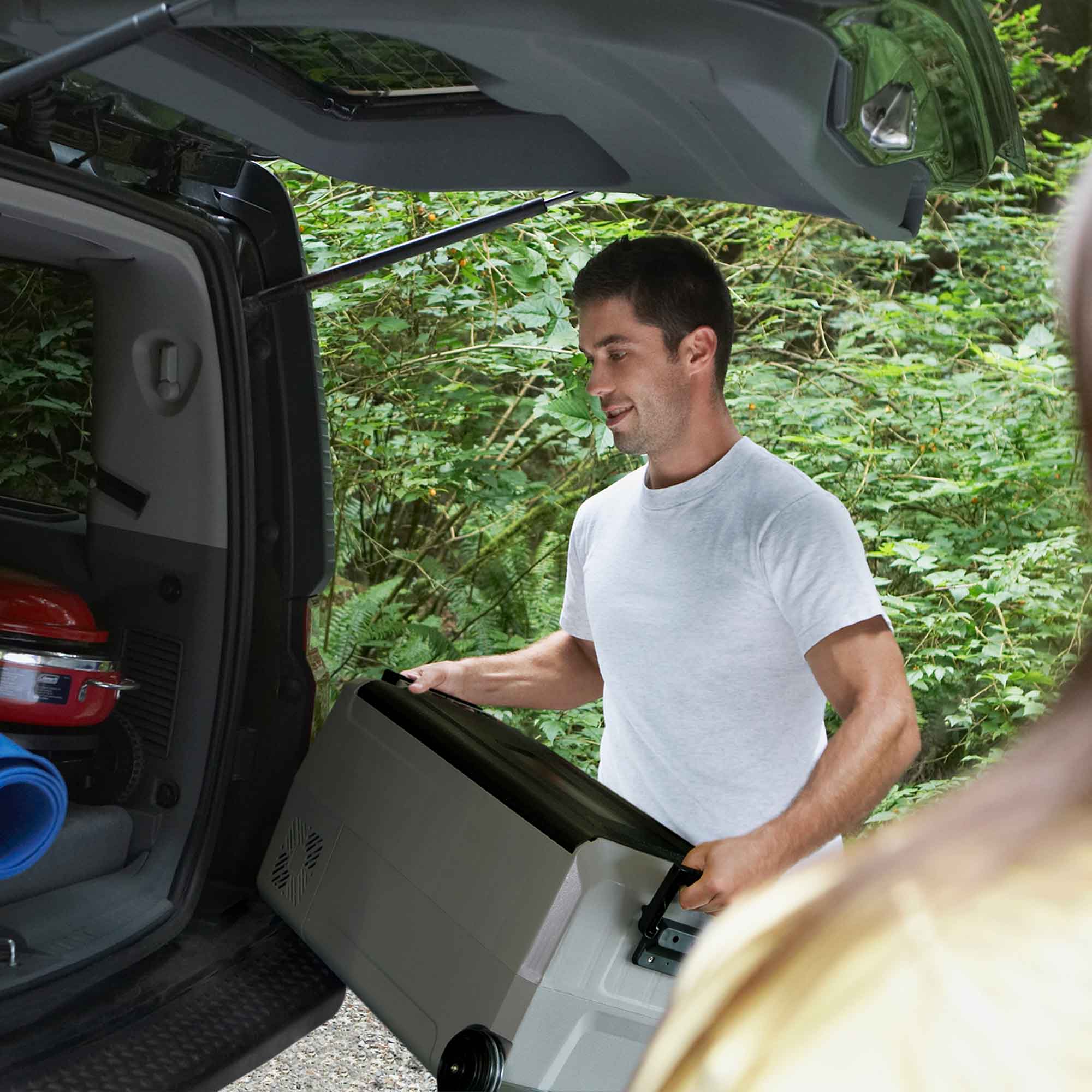 36L Portable Car Fridge Freezer - 12V/24V Dual Zone Compressor Cooler for Road Trips, Camping & Outdoor Adventures | DL13 Model
