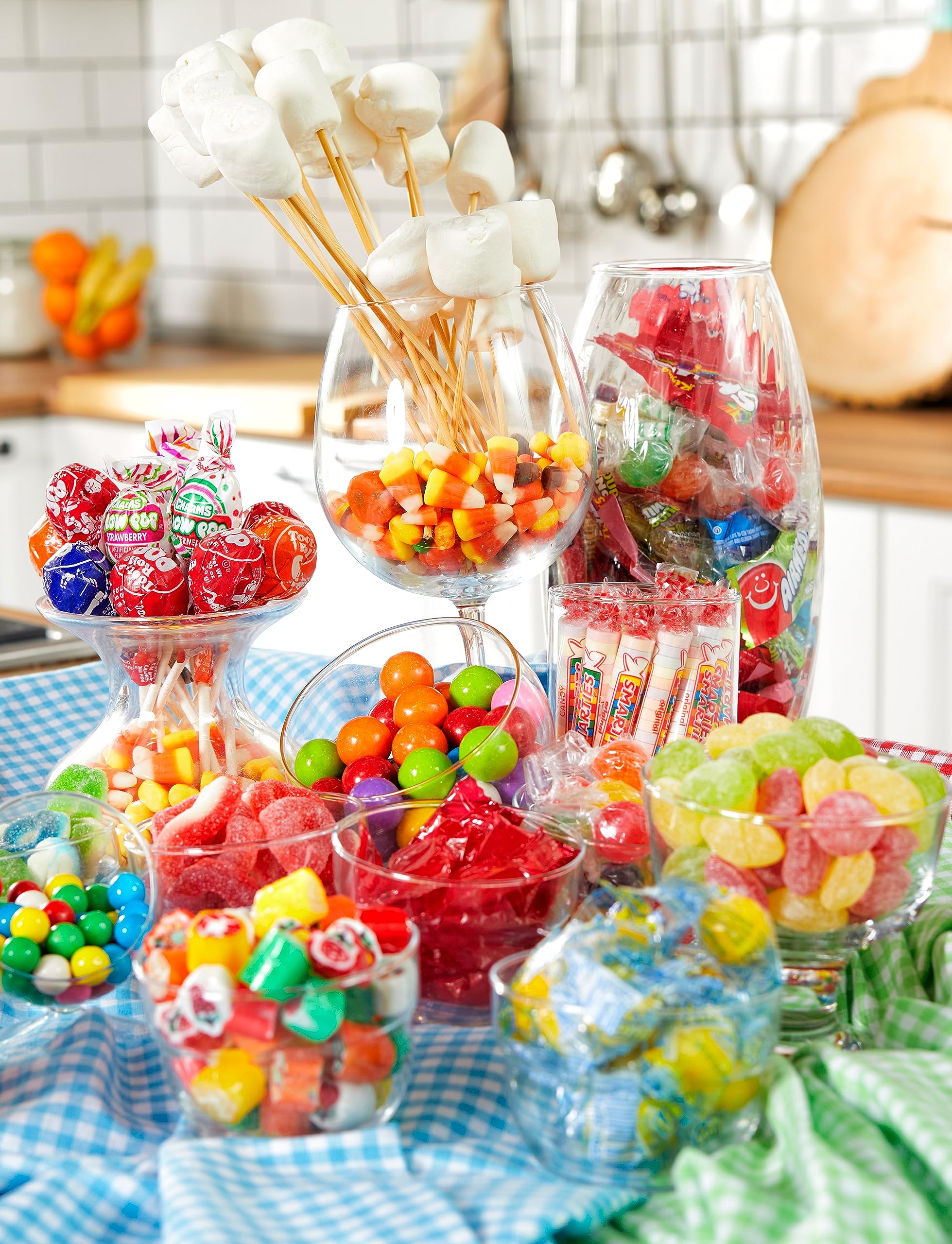 Smarties Candy Rolls Bulk 5 Lbs - Family Size Hard Candy Box by Sarah's Candy Factory | Perfect for Parties, Halloween Treats & Office Snacks