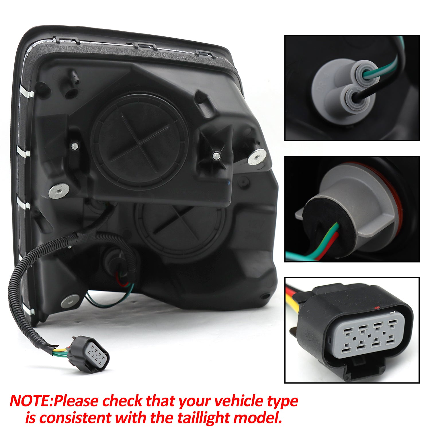 2004-2017 Volvo VNL Black Headlight Assembly - Right Passenger Side with Halogen Bulbs | Replacement for Night Driving & Truck Lighting Upgrade