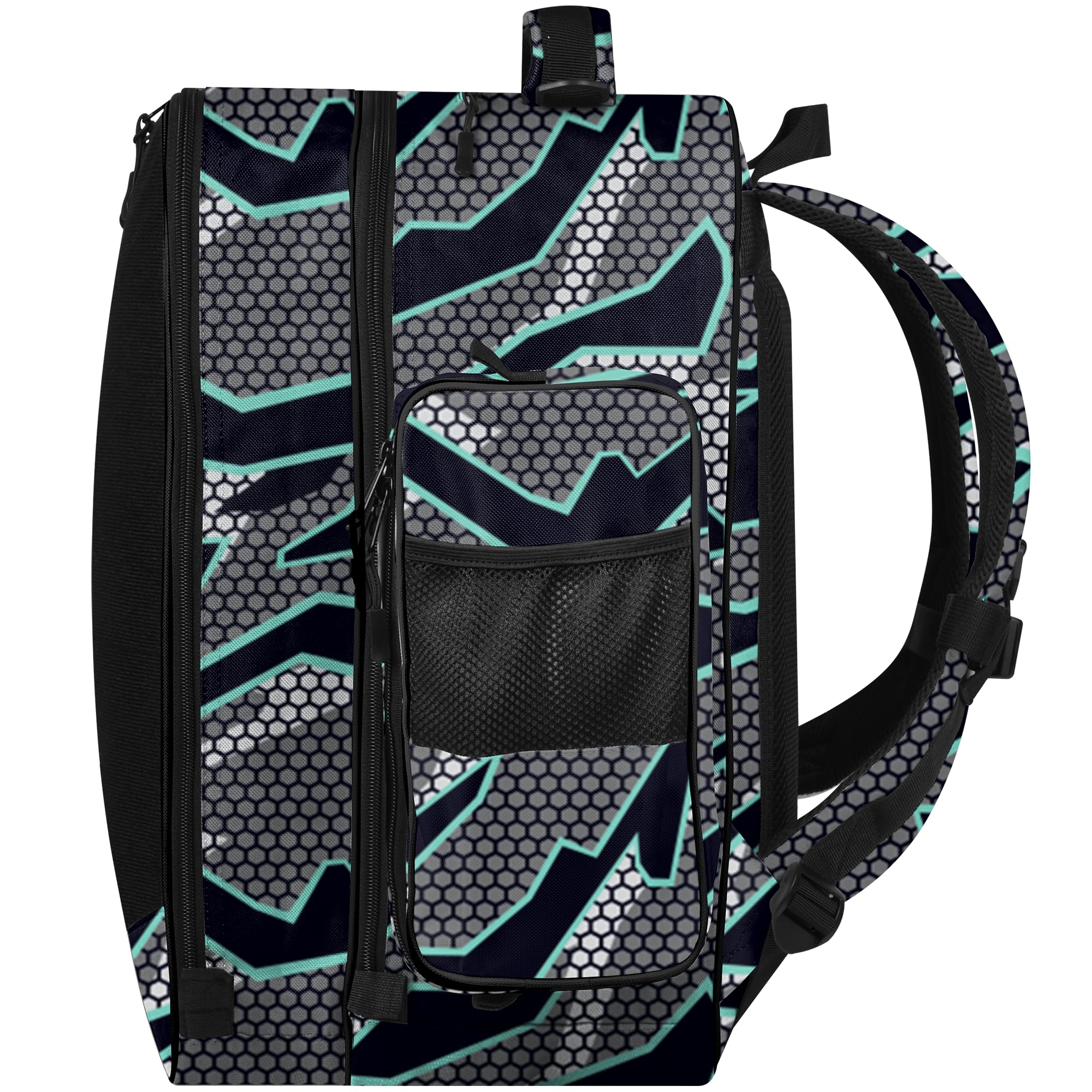 FIGHTSENSE Premium Cornhole Backpack - Holds 24 Bags with Multiple Pockets | Durable Carrying Case for Cornhole Bags | Perfect for Tailgating, Backyard Games & Outdoor Events