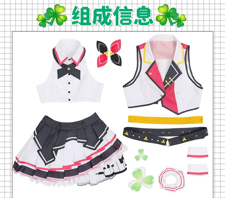 Momoi Airi Cosplay Costume - Anime Character Halloween Costume Dress for Cosplay, Halloween Parties & Conventions - Perfect for Anime Fans, Cosplay Events & Themed Parties