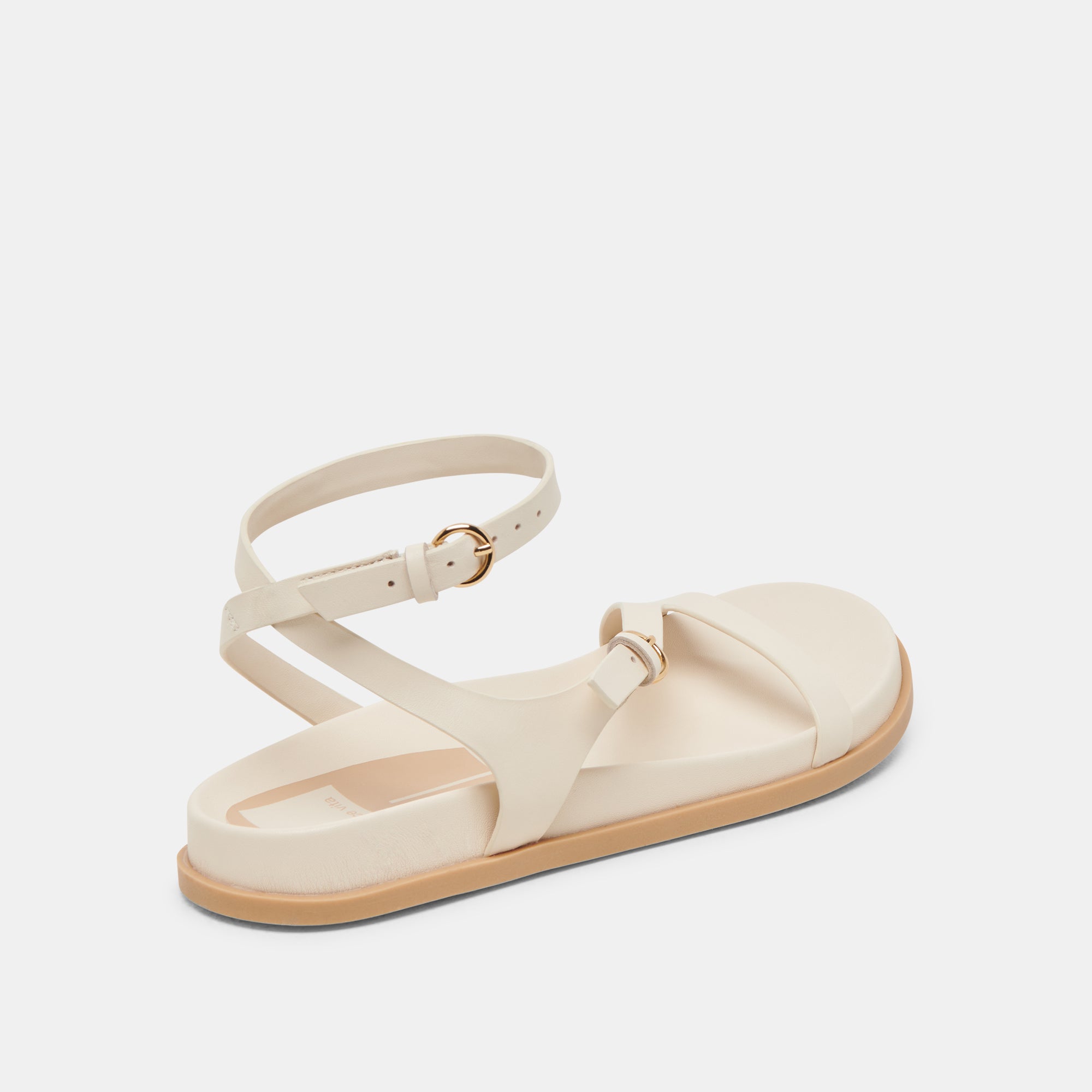 Darlis Women's Bone Leather Sandals - Comfortable & Stylish Casual Footwear for Beach, Walking, and Summer Outfits