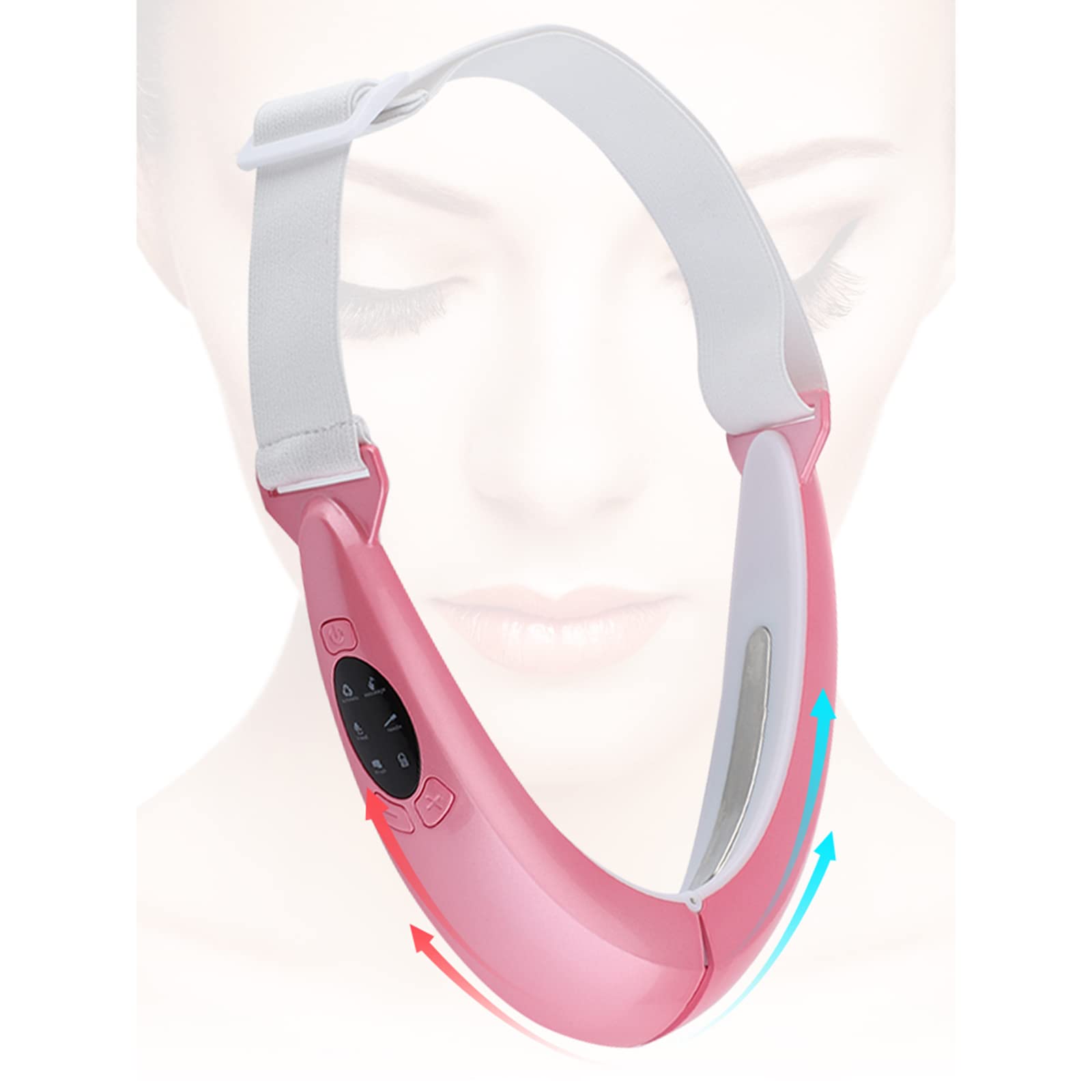 Ruiqas Electric Face Slimming & Lifting Device - Double Chin Reducer & Facial Massager for Skin Tightening - At-Home Beauty Treatment for Wrinkle Reduction & Jawline Contouring