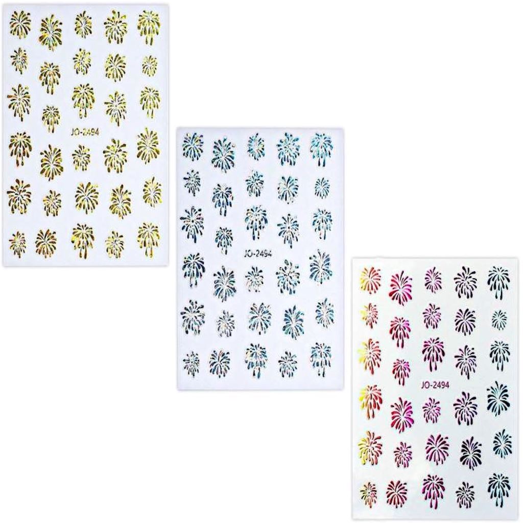 Pack 3 Colours( Laser Gold + Laser Silver + Colourful)