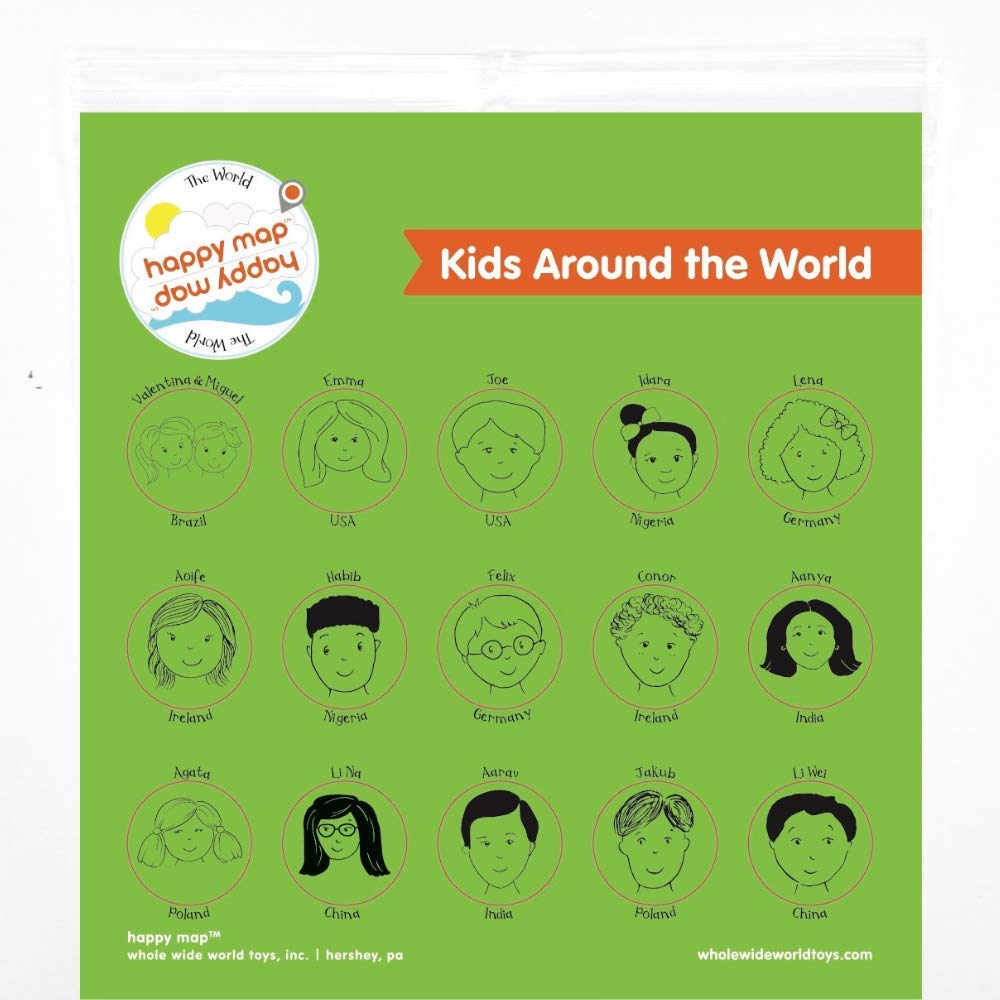 Reusable Kids World Exploration Stickers - Fun Geography Learning Stickers for Children | Promotes Global Understanding | Perfect for Classroom, Travel & Scrapbooking Activities