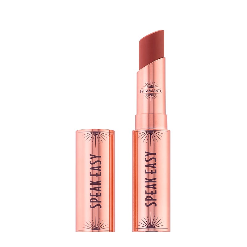 Bellamianta Speak Easy Nourishing Lipstick - Hydrating Matte Lip Color with Vitamin E | Perfect for Everyday Wear & Special Occasions