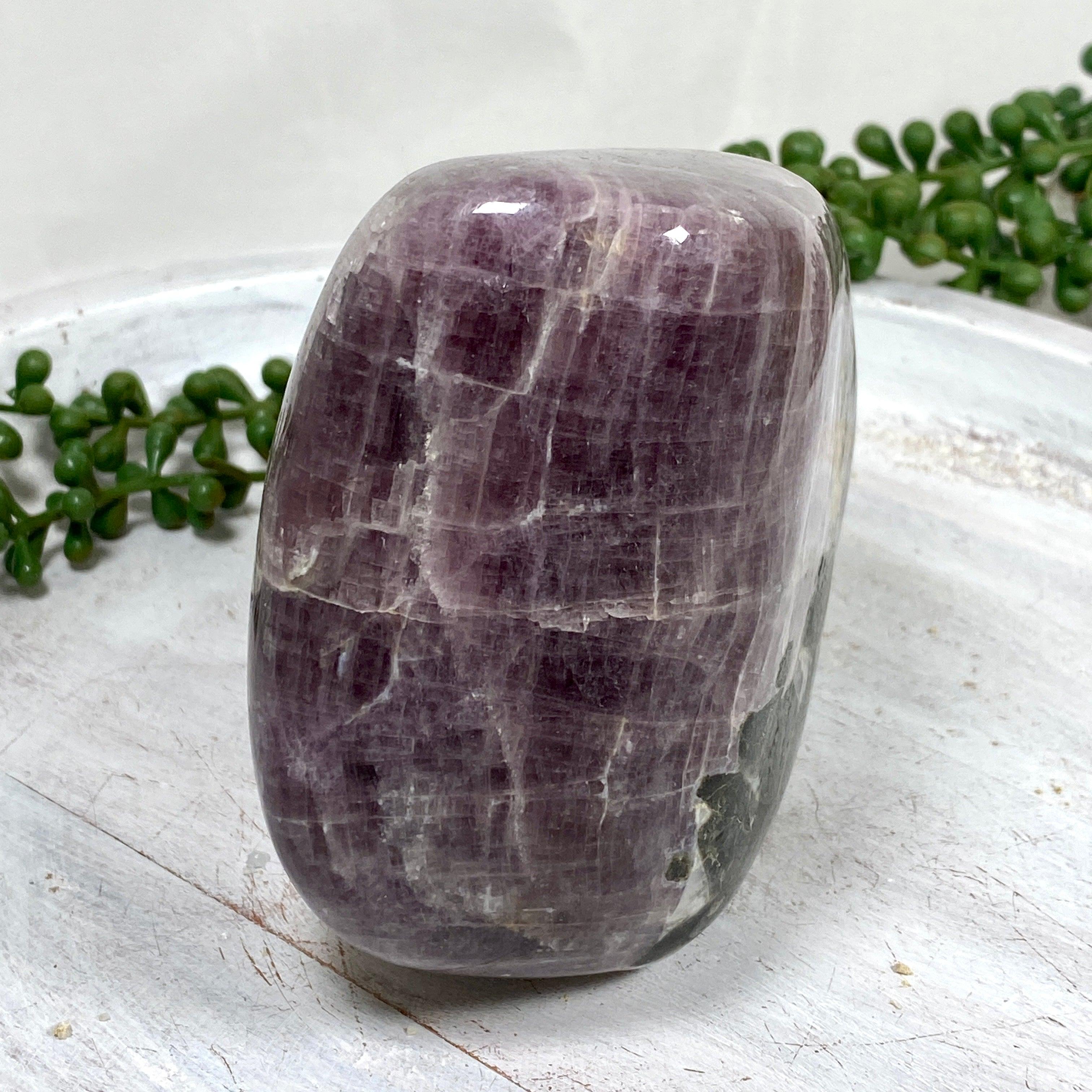 Natural Purple Anhydrite (Angelite) Freeform Stone - Healing Crystal for Meditation, Energy Work & Spiritual Growth - Home Decor, Reiki, Chakra Balancing