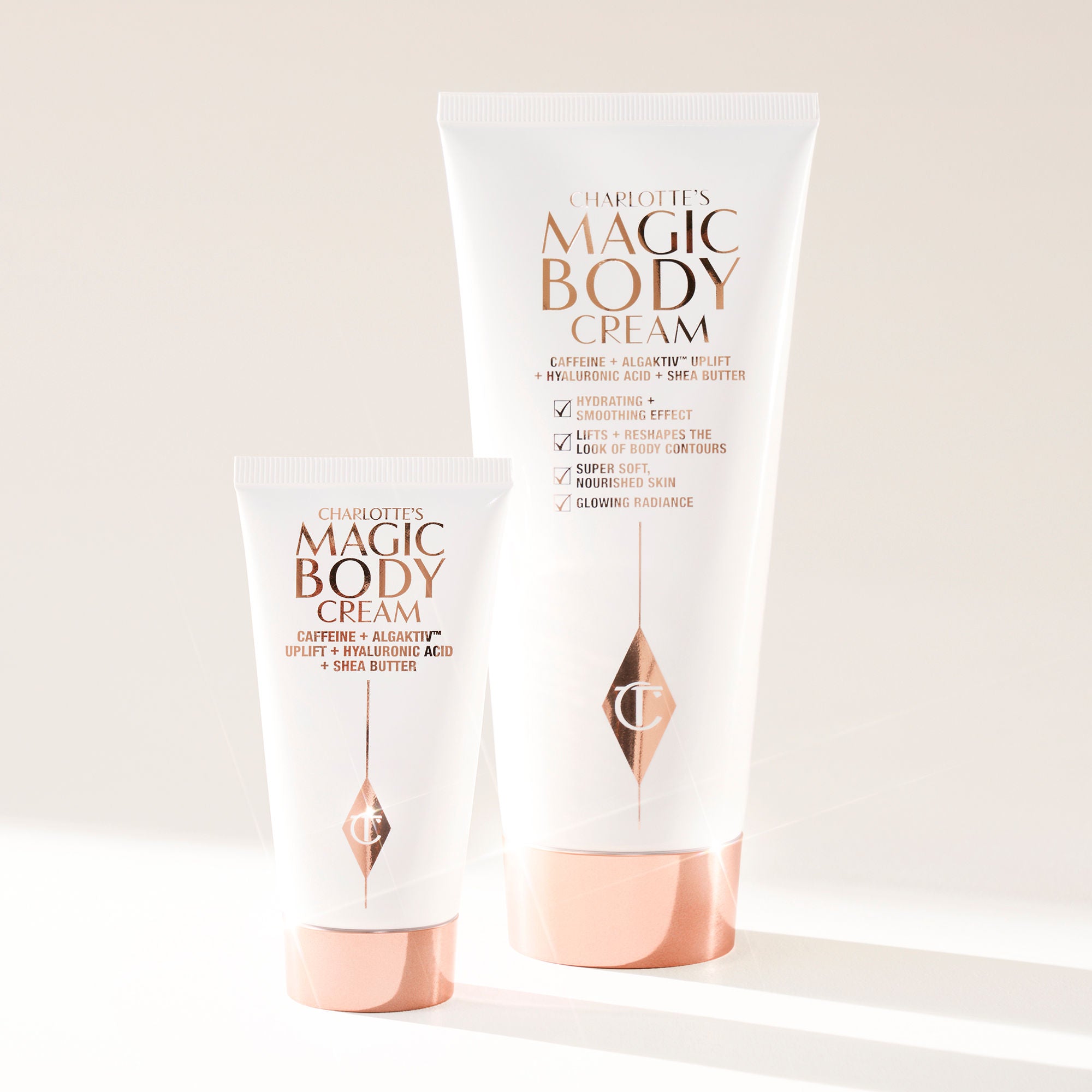 Charlotte's Magic Body Cream - Hydrating & Firming Moisturizer for Dry Skin | Anti-Aging & Stretch Mark Reduction | Perfect for Daily Skincare & Post-Pregnancy Care